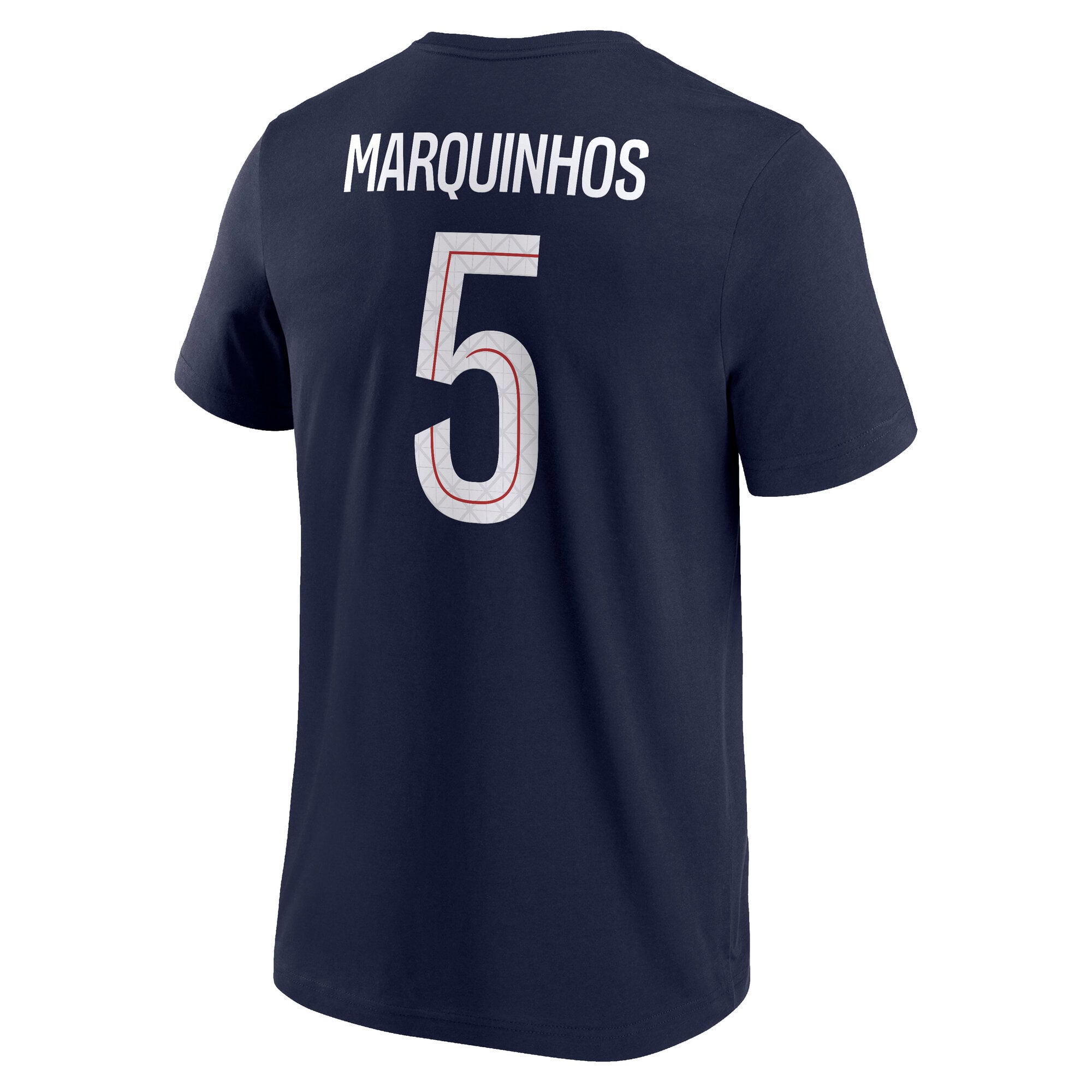 PSG Nike Marquinhos 5 Graphic T-Shirt - Navy - Mens, , rebel_hi-res