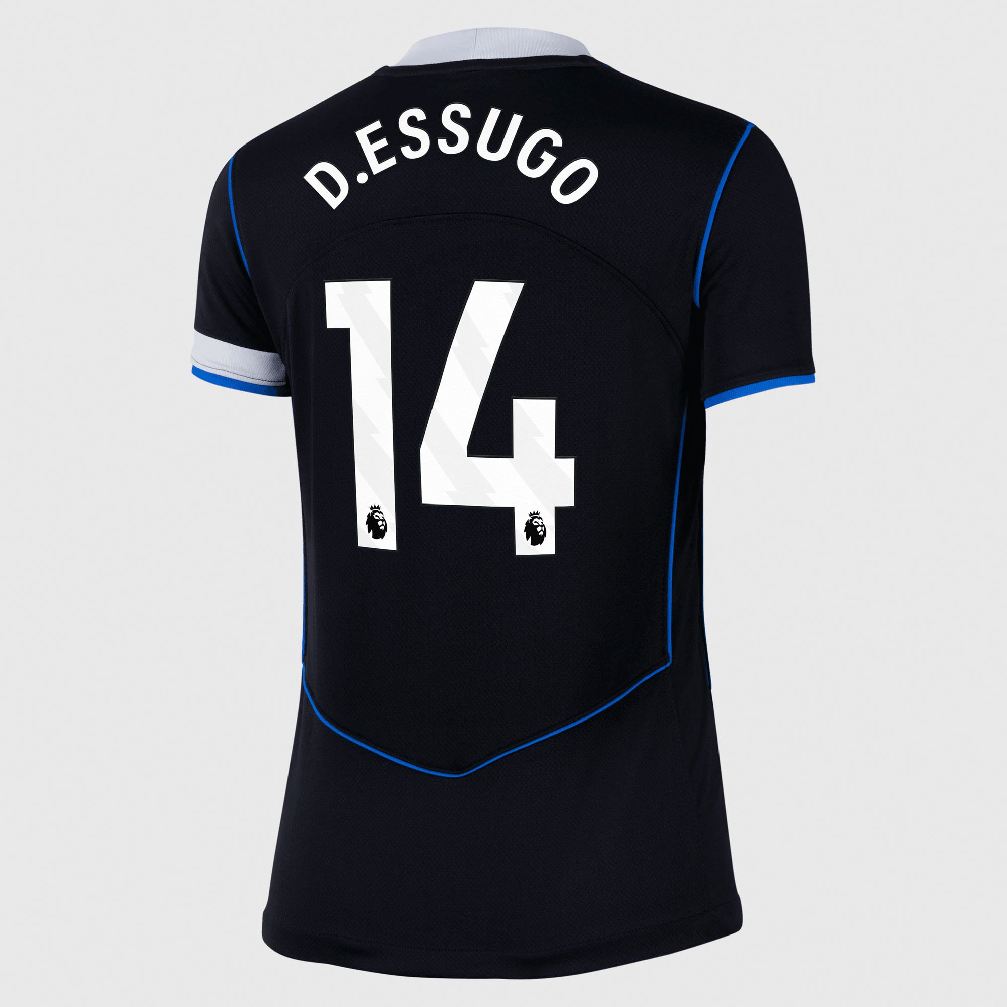 Chelsea Nike Third Stadium Shirt 2025-26 - Womens with D.Essugo 14 printing, , rebel_hi-res