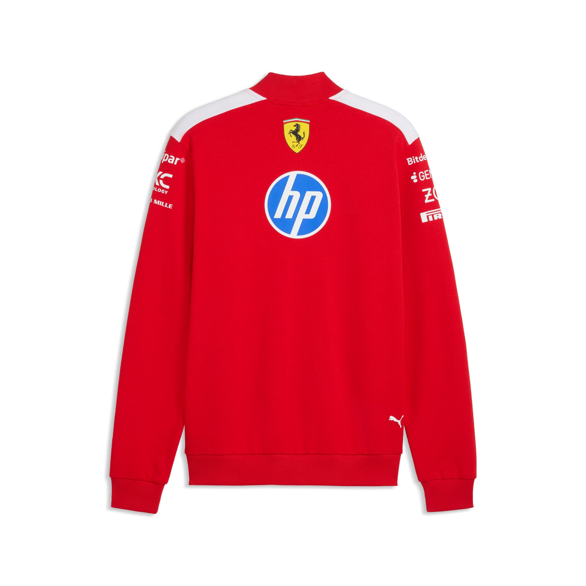 Scuderia Ferrari 2026 Team T7 1/2 Zip Sweat, , rebel_hi-res