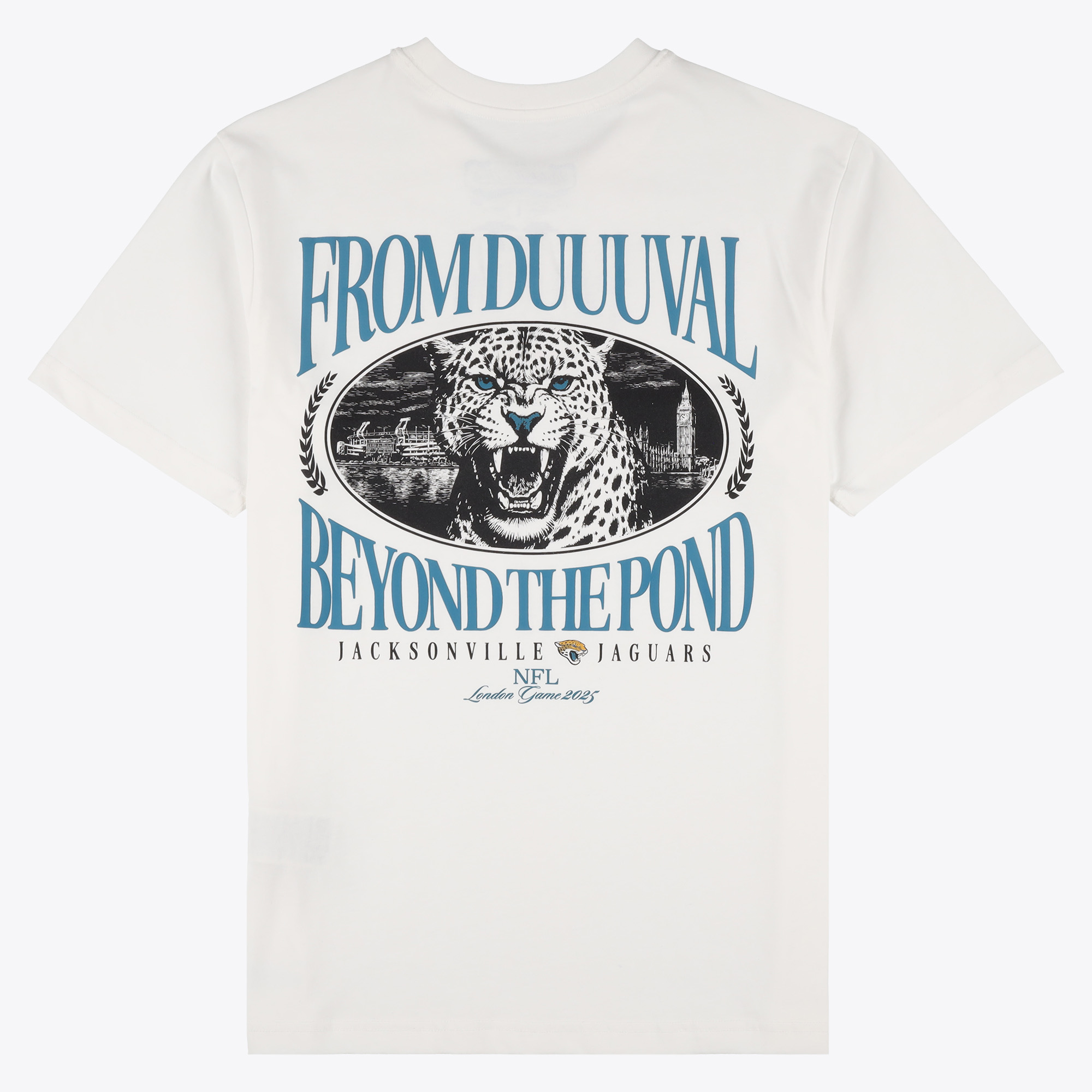 Jacksonville Jaguars Duuuval Back Print Tee - Mens, , rebel_hi-res