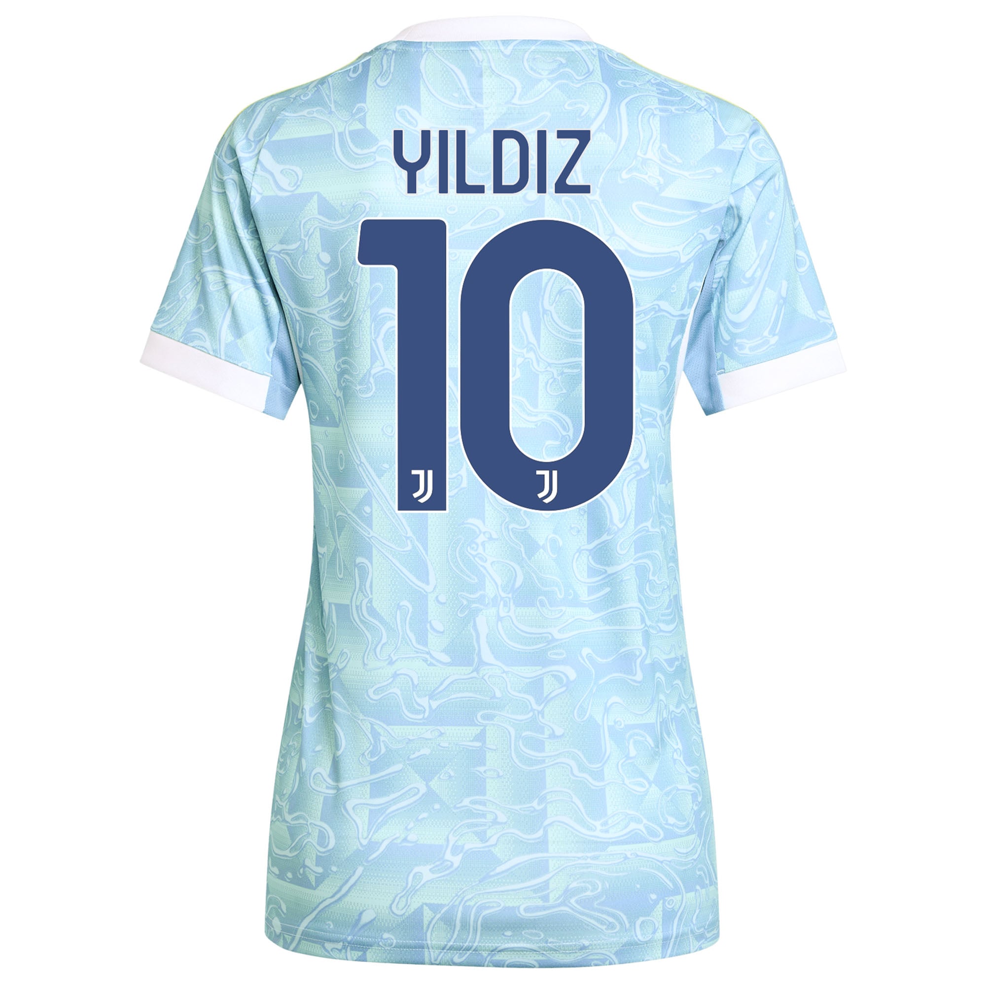 Juventus adidas Away Shirt 2025-26 - Womens with Yildiz 10 printing, , rebel_hi-res