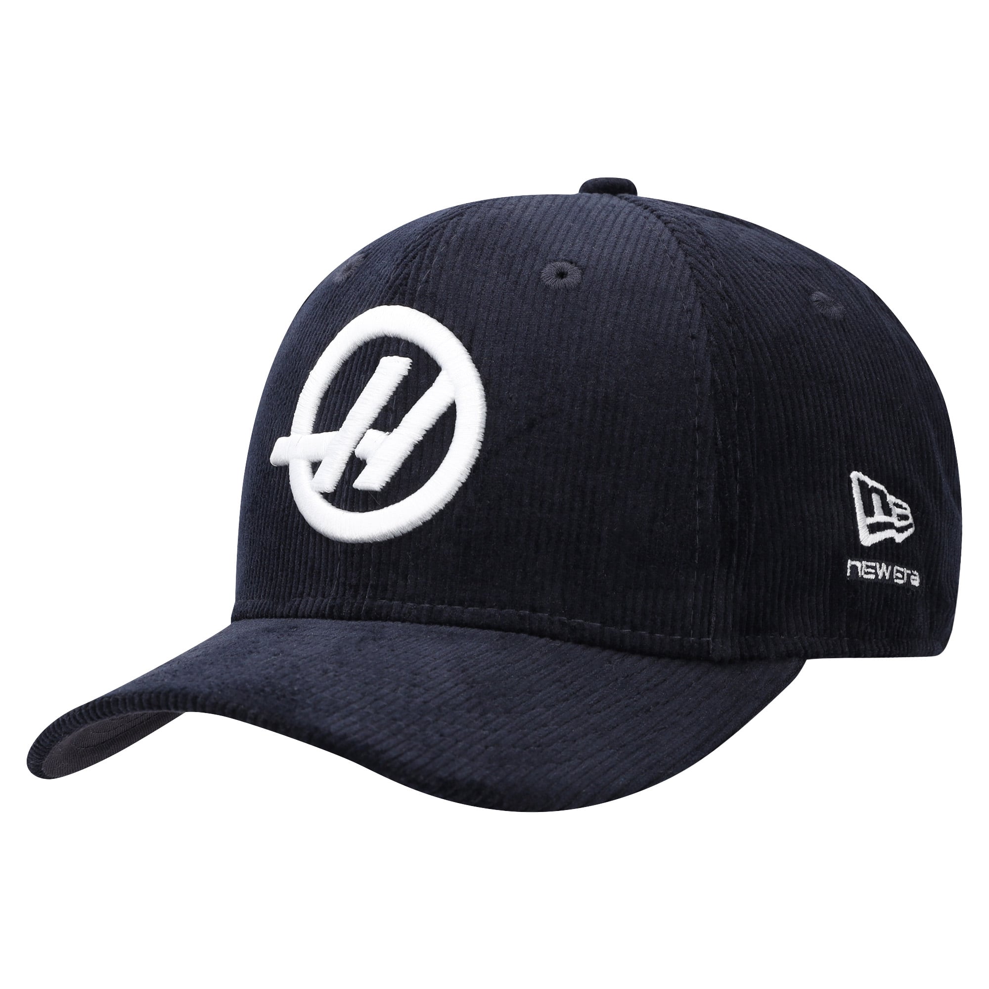 Haas F1 Team New Era Cord 9FORTY - Navy - Unisex, , rebel_hi-res