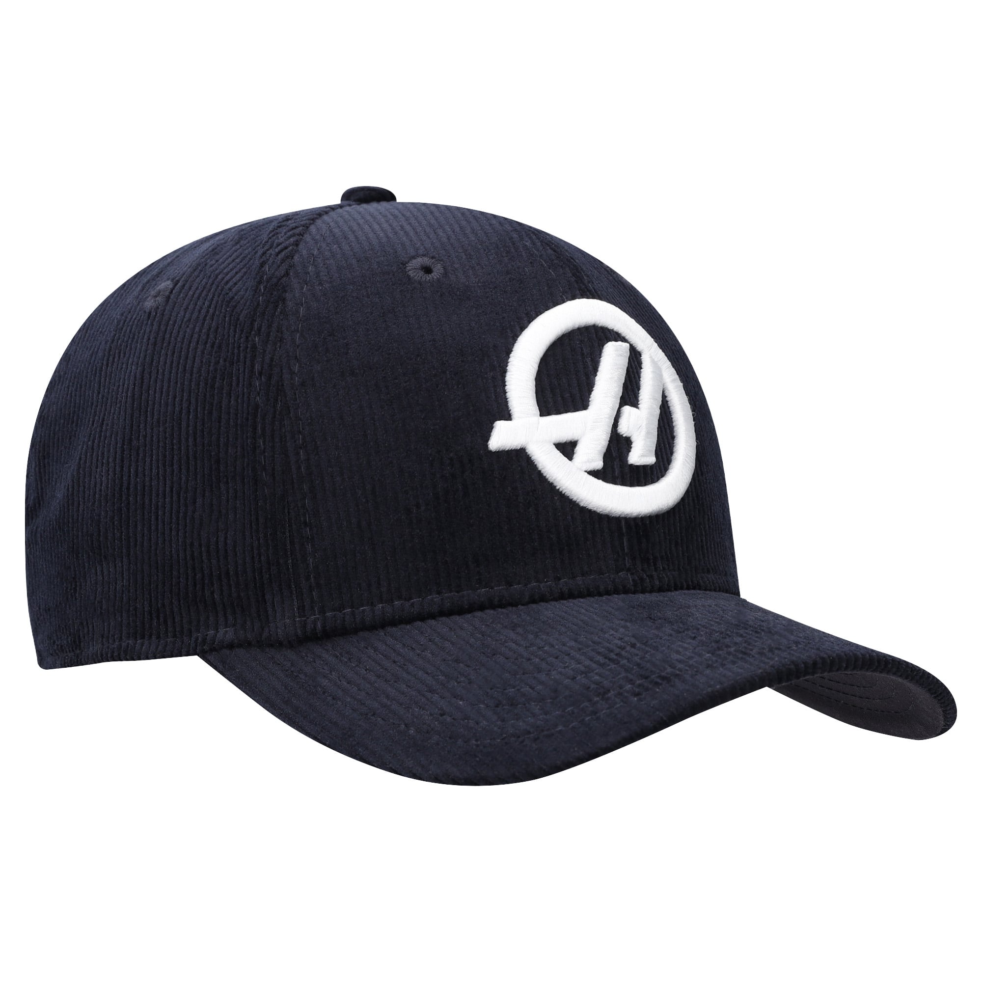Haas F1 Team New Era Cord 9FORTY - Navy - Unisex, , rebel_hi-res