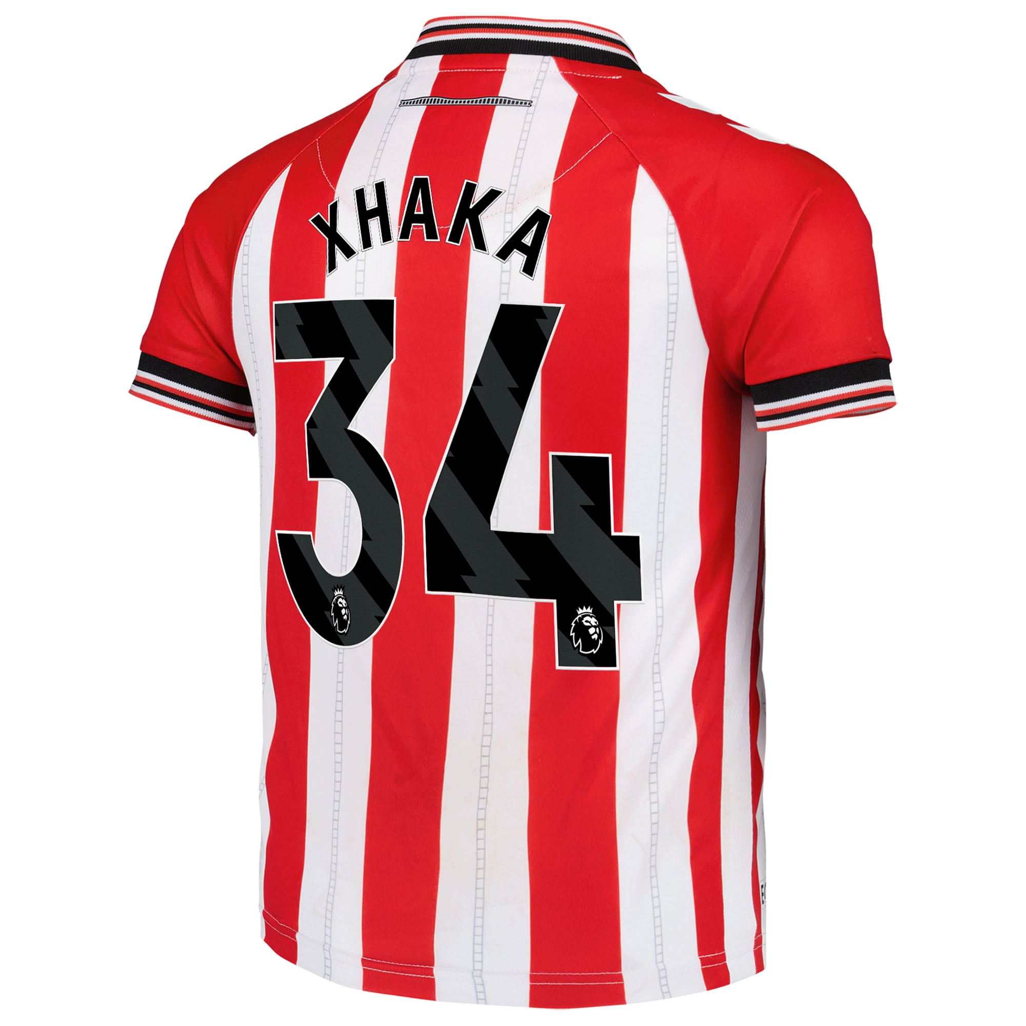 Sunderland Hummel Home Shirt 2025-26 - Kids with Xhaka 34 printing, , rebel_hi-res