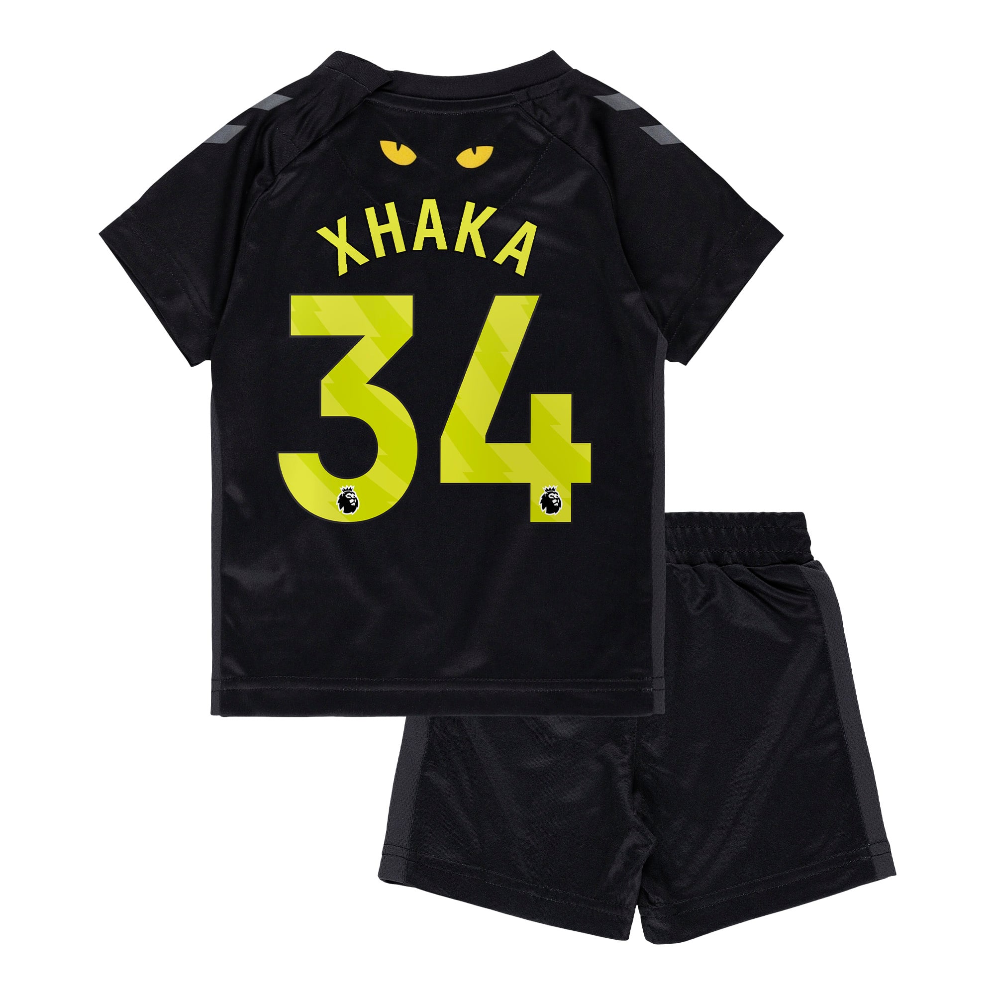 Sunderland Hummel Third Infant/BabyKit - 2025-26 with Xhaka 34 printing, , rebel_hi-res