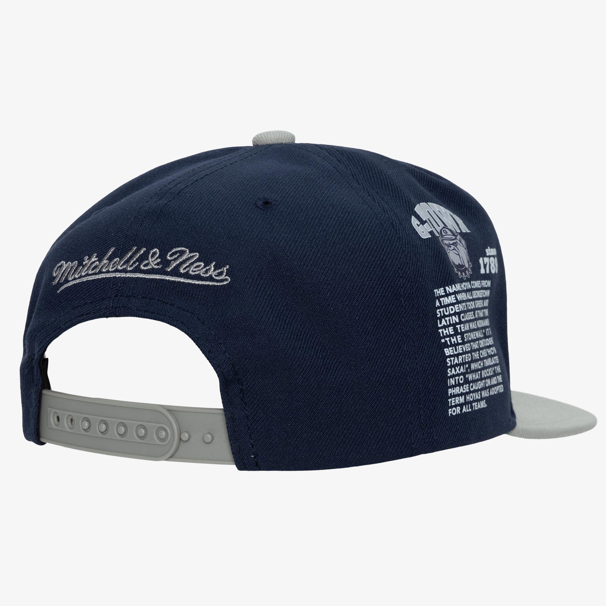 Georgetown Hoyas Mitchell & Ness Team Origins Snapback Cap, , rebel_hi-res