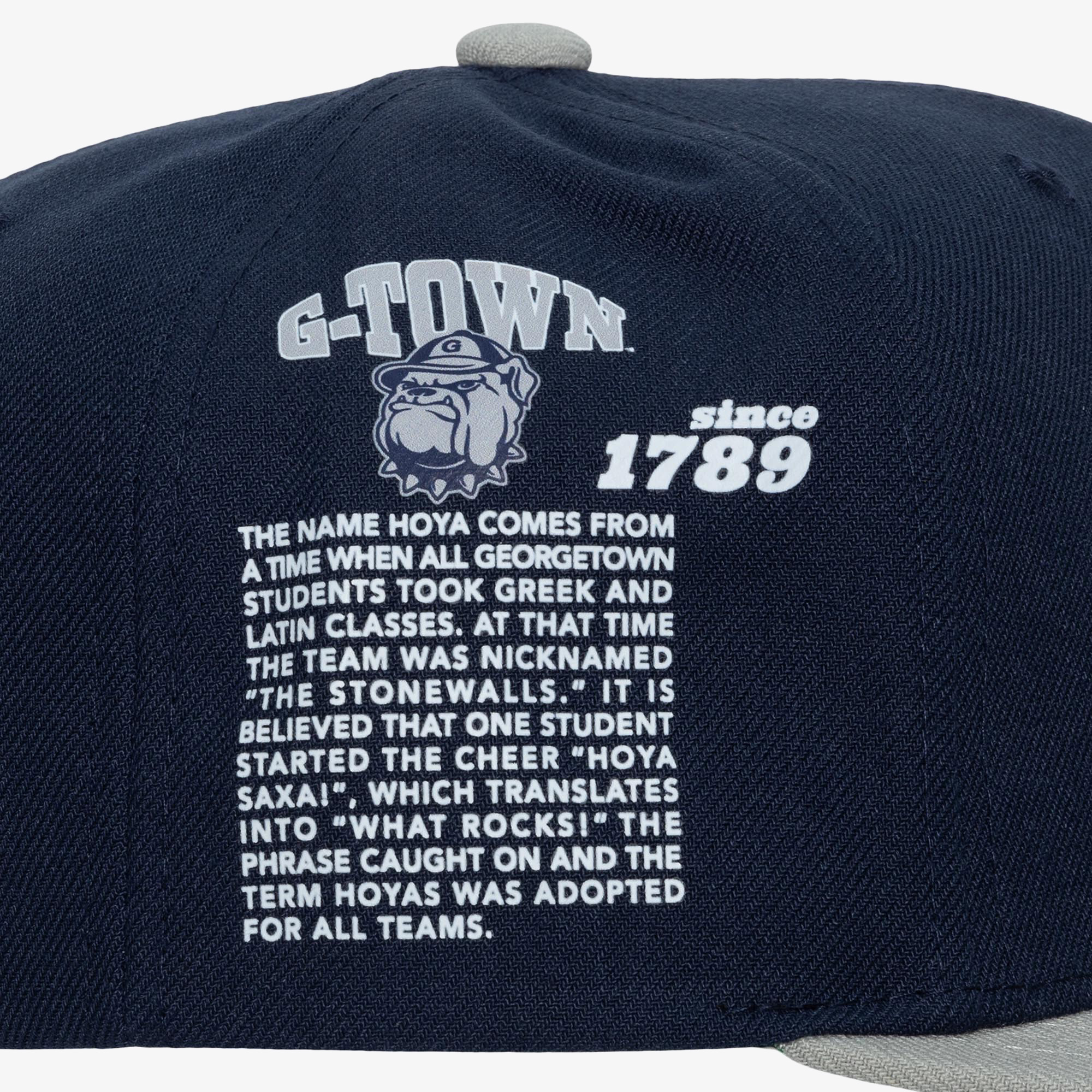 Georgetown Hoyas Mitchell & Ness Team Origins Snapback Cap, , rebel_hi-res