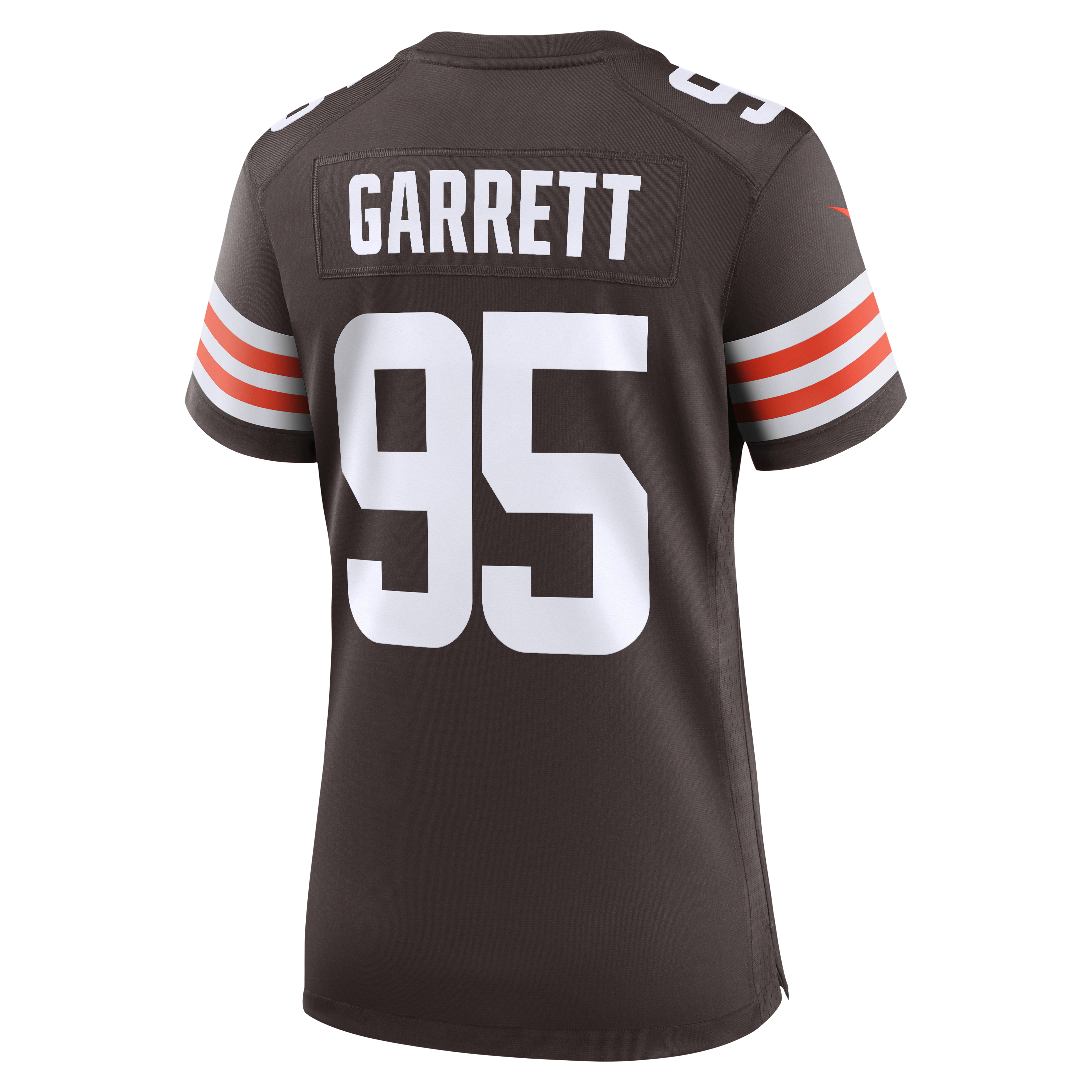 Cleveland Browns Nike Game Home Jersey - Brown - Myles Garrett - Womens, , rebel_hi-res