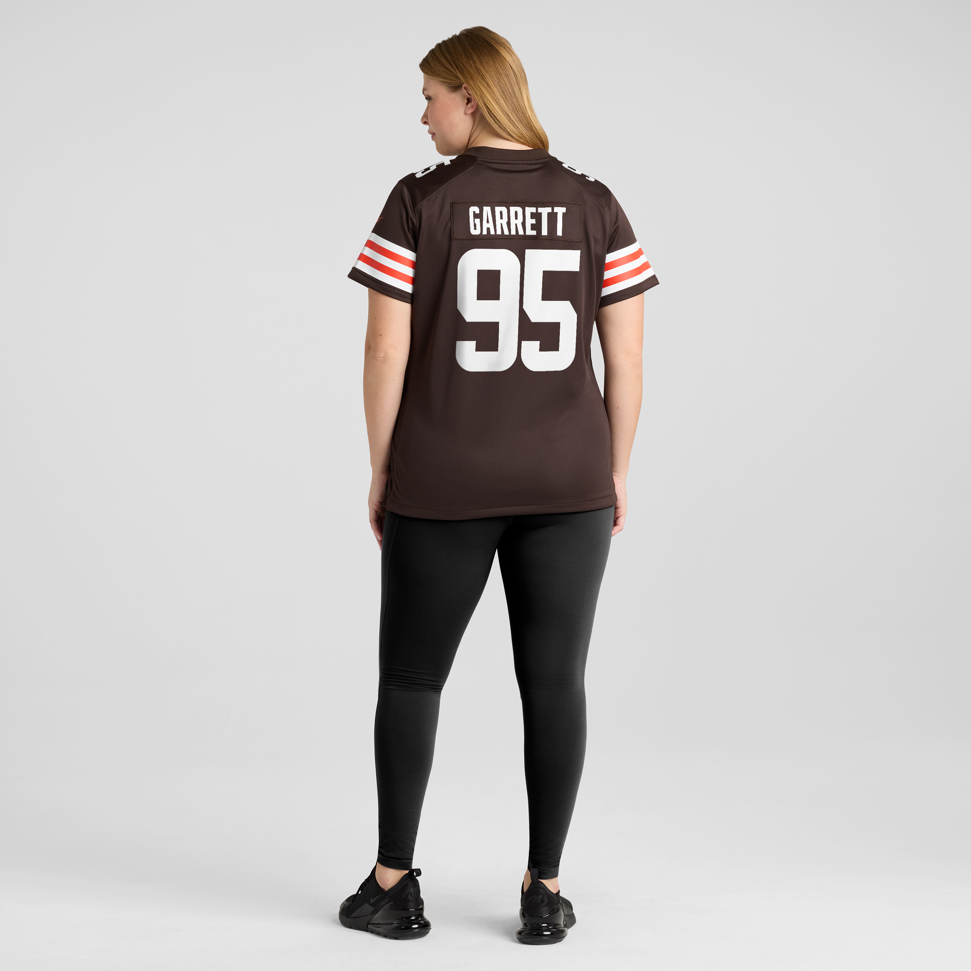 Cleveland Browns Nike Game Home Jersey - Brown - Myles Garrett - Womens, , rebel_hi-res