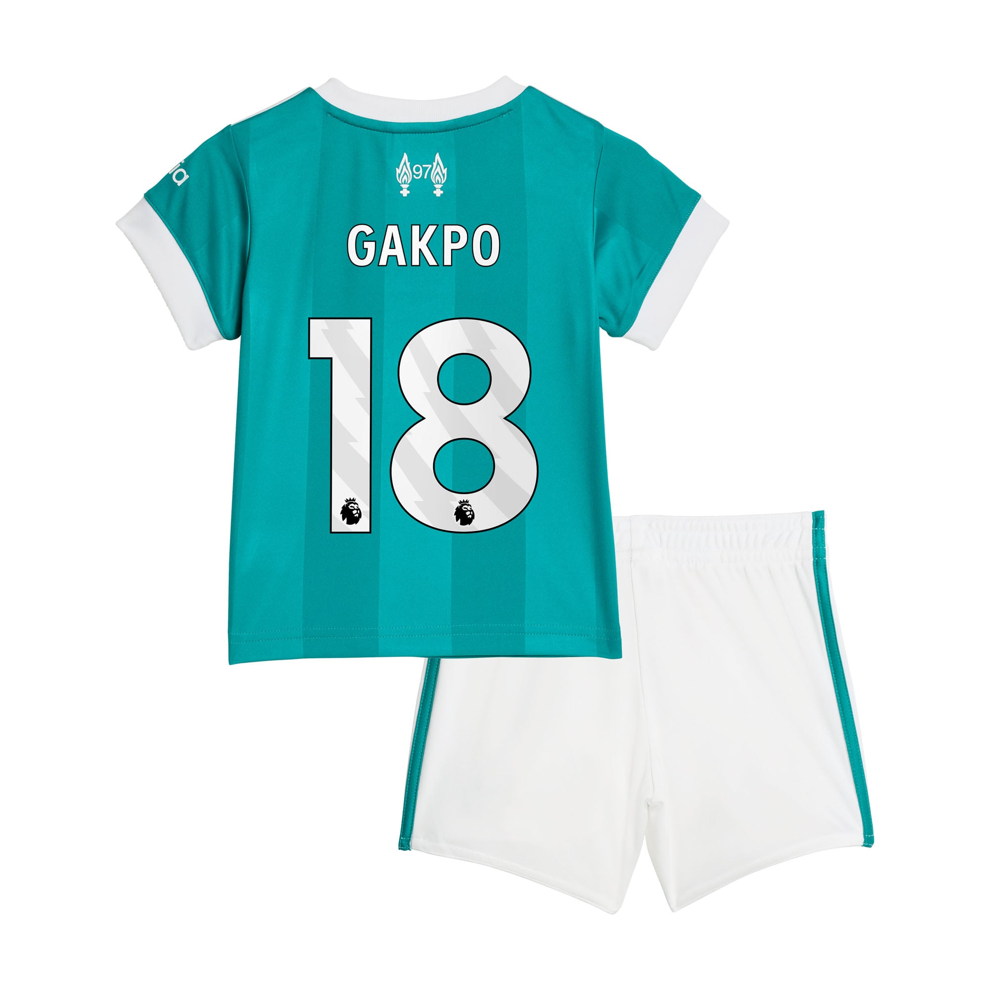 Liverpool adidas Third Babykit 2025-26 with Gakpo 18 printing, , rebel_hi-res