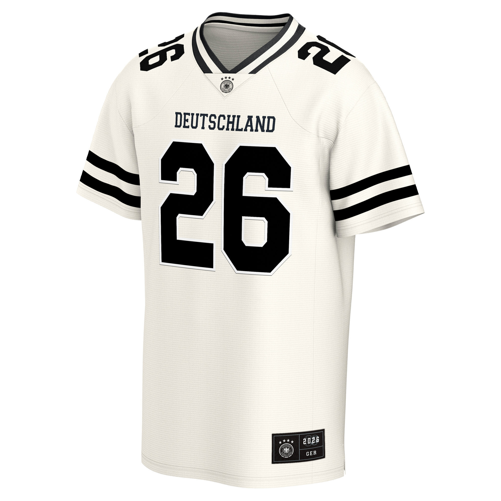 Germany DFB American Football Jersey - Marshmallow - Mens, , rebel_hi-res