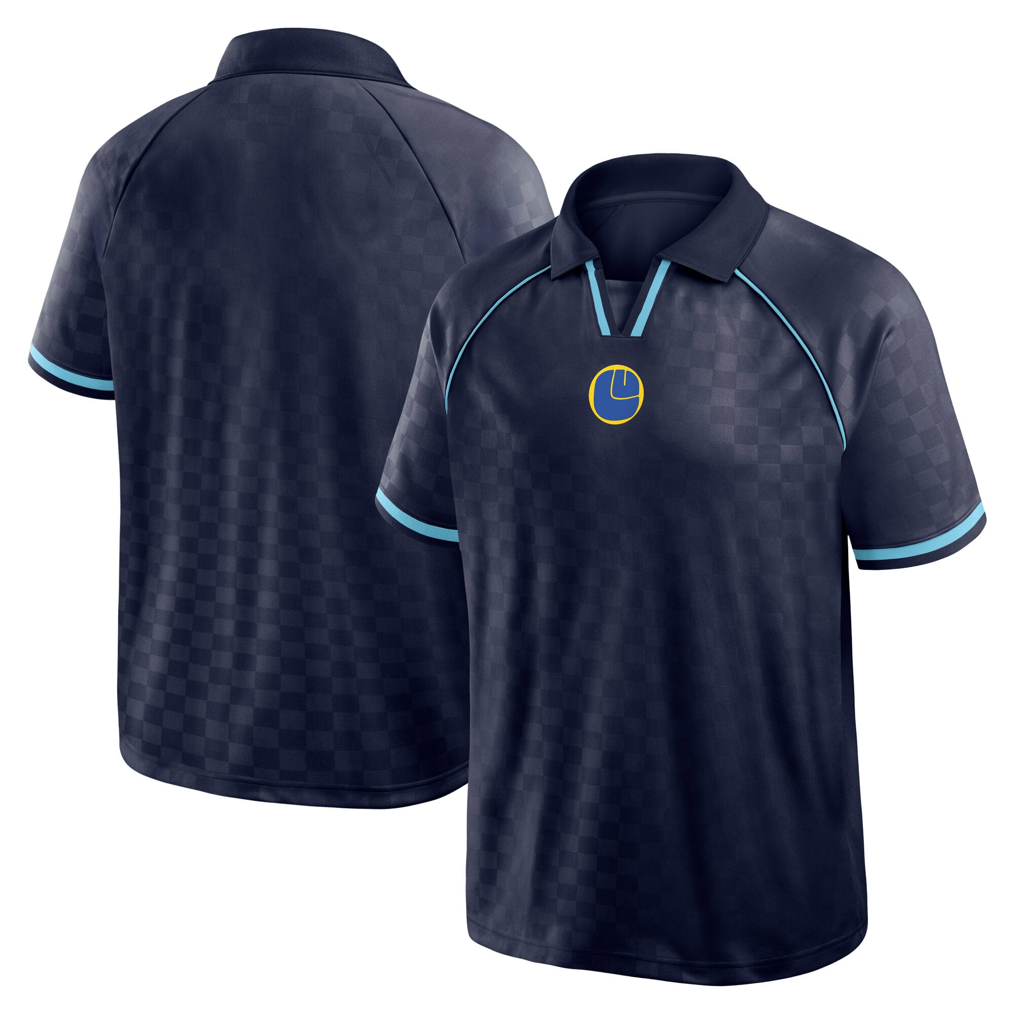 Leeds United Retro Fashion Jersey - Maritime Blue - Mens, , rebel_hi-res