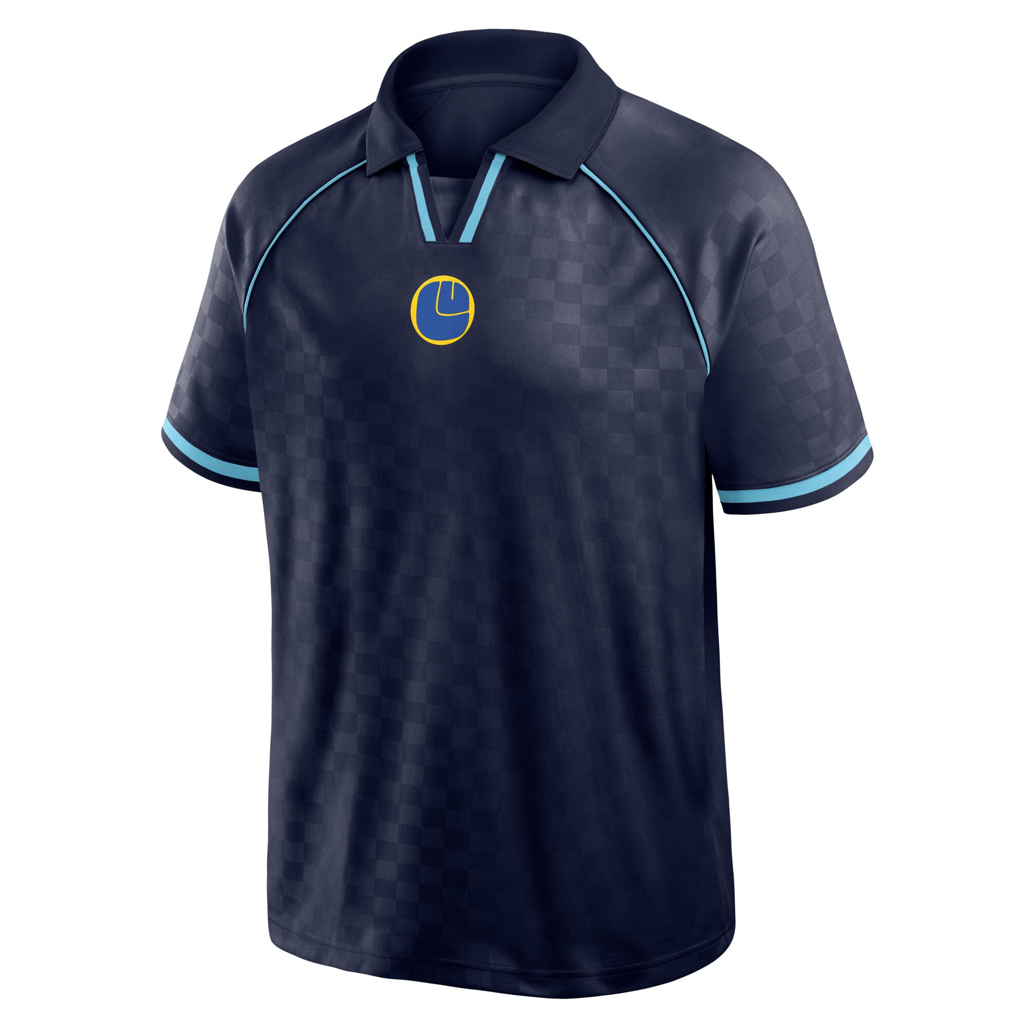 Leeds United Retro Fashion Jersey - Maritime Blue - Mens, , rebel_hi-res