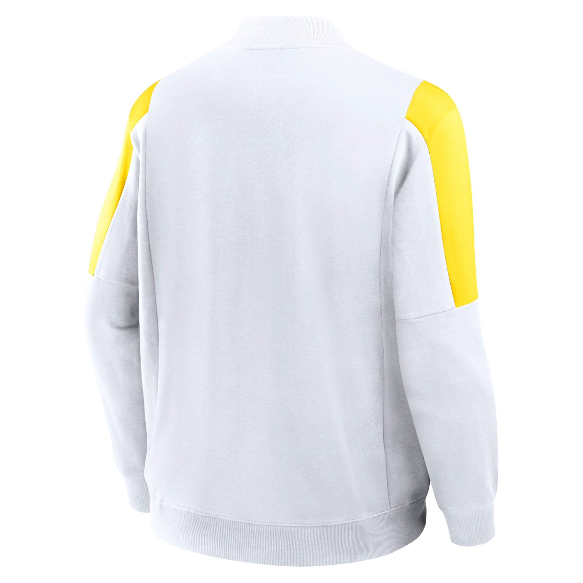 Leeds United Track Jacket - White - Mens, , rebel_hi-res
