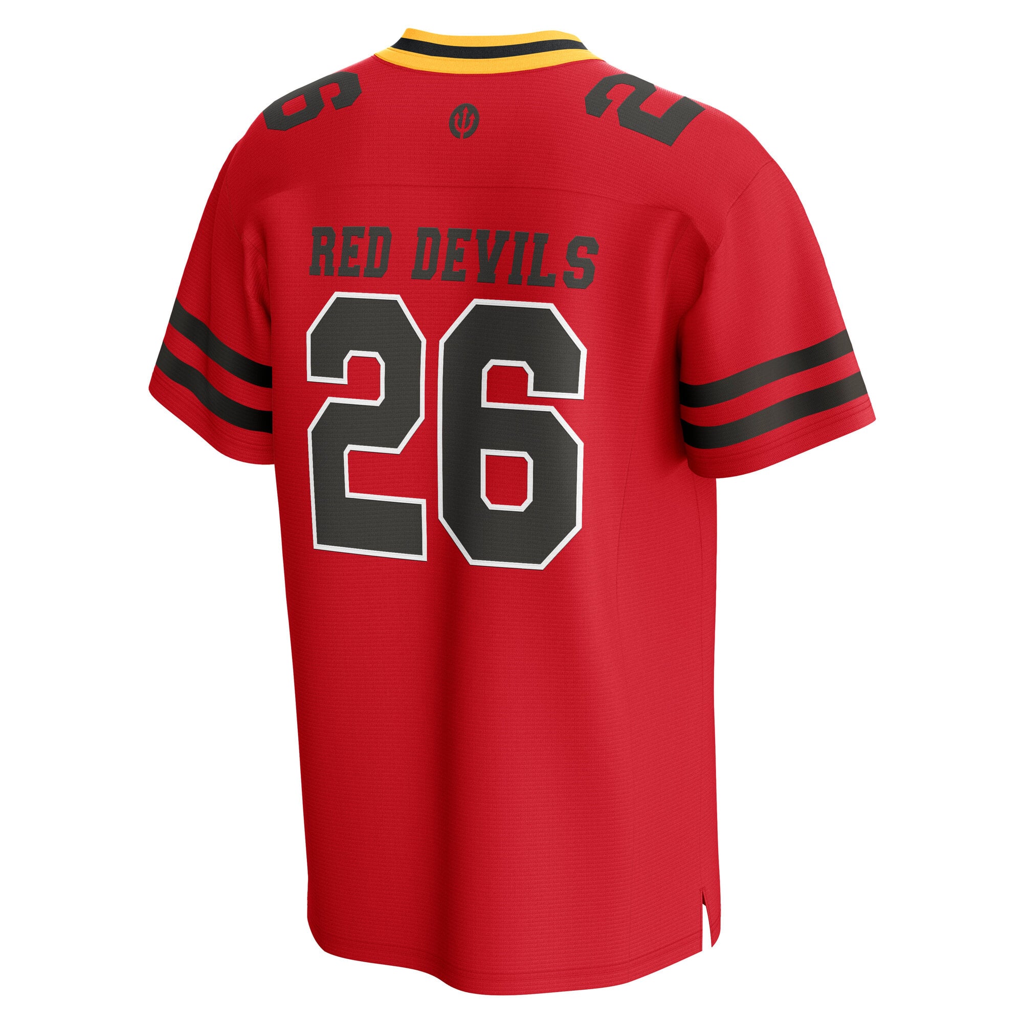 Belgium American Football Jersey - Athletic Red - Mens, , rebel_hi-res