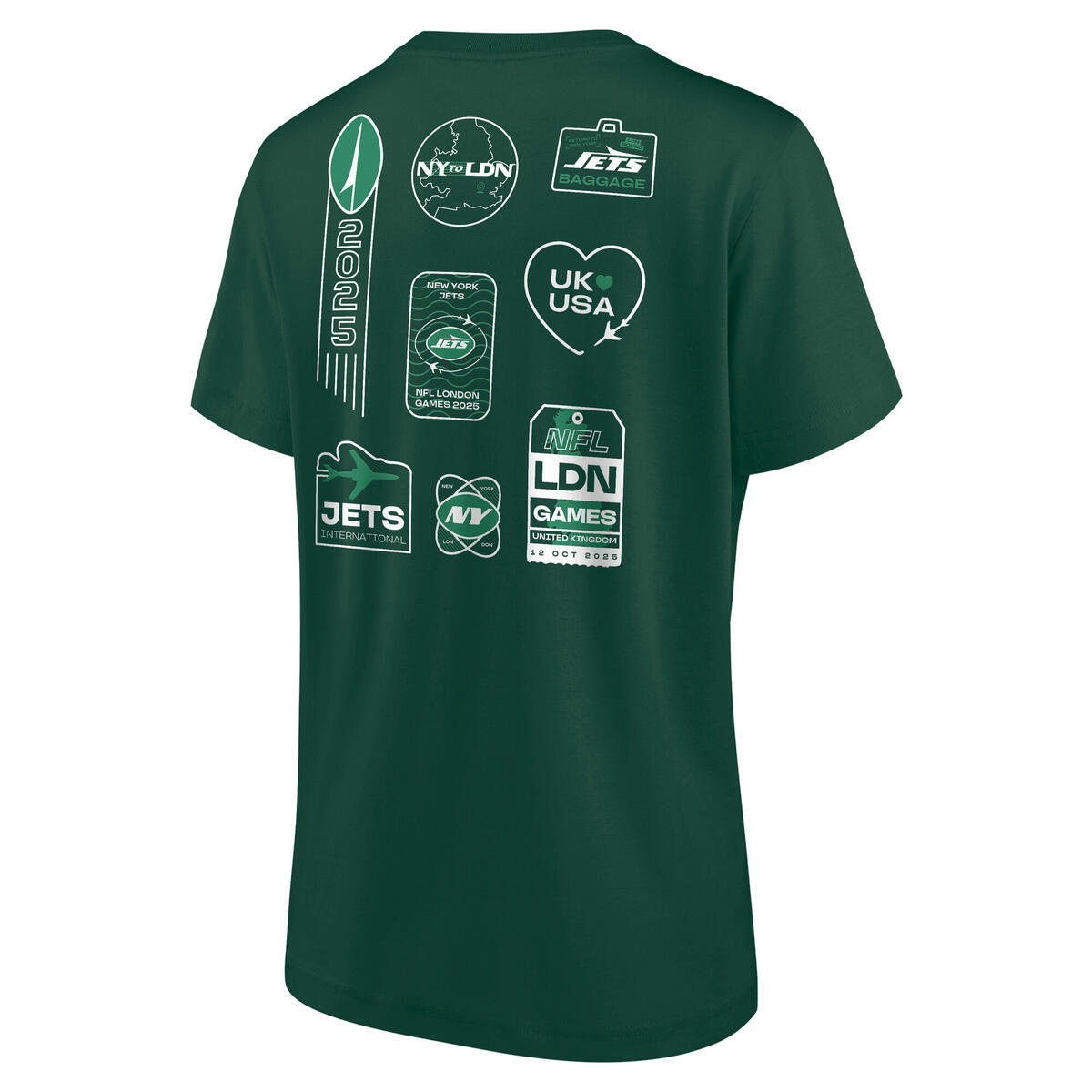 New York Jets Hometown to London T-Shirt - Womens, , rebel_hi-res