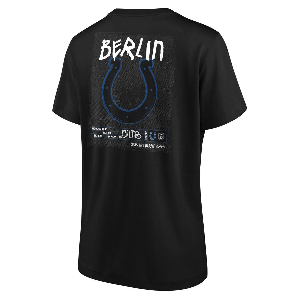 Indianapolis Colts Hometown to Berlin T-Shirt - Womens, , rebel_hi-res