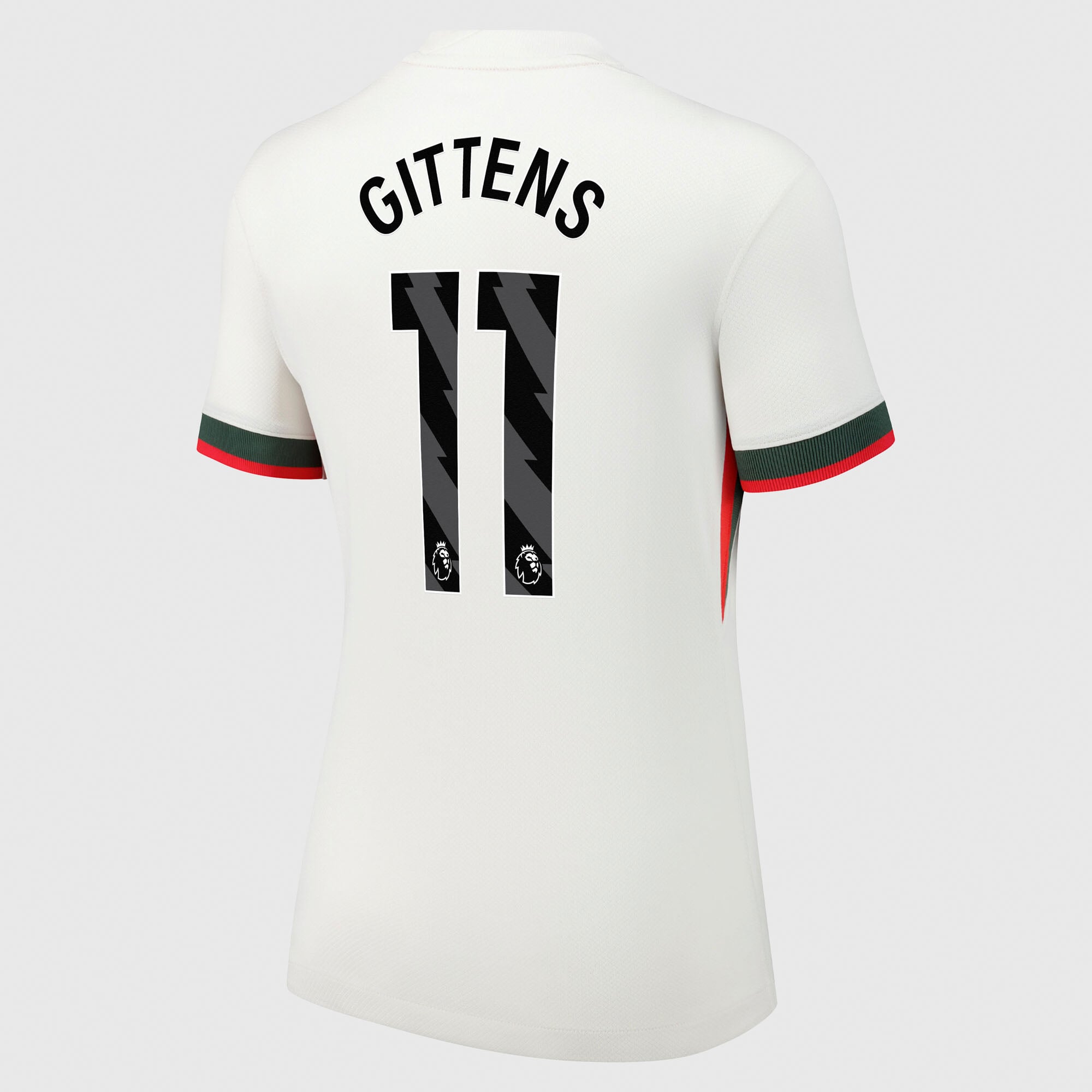 Chelsea Nike Away Stadium Shirt 2025-26 - Womens with Gittens 11 printing, , rebel_hi-res