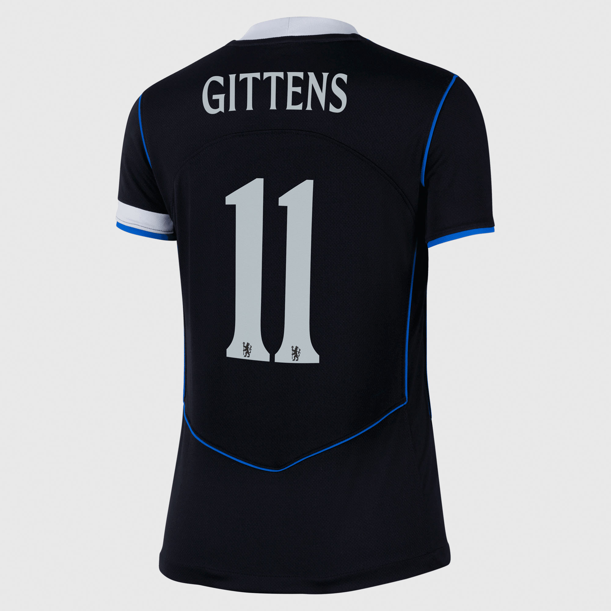Chelsea Cup Nike Third Stadium Shirt 2025-26 - Womens with Gittens 11 printing, , rebel_hi-res