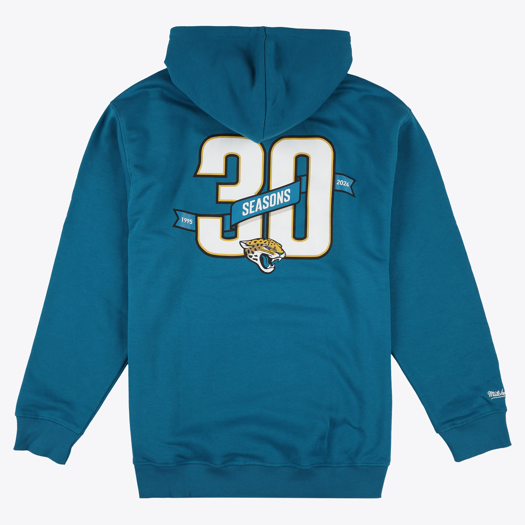 Jacksonville Jaguars Mitchell & Ness 30th Anniversary Hoodie, , rebel_hi-res