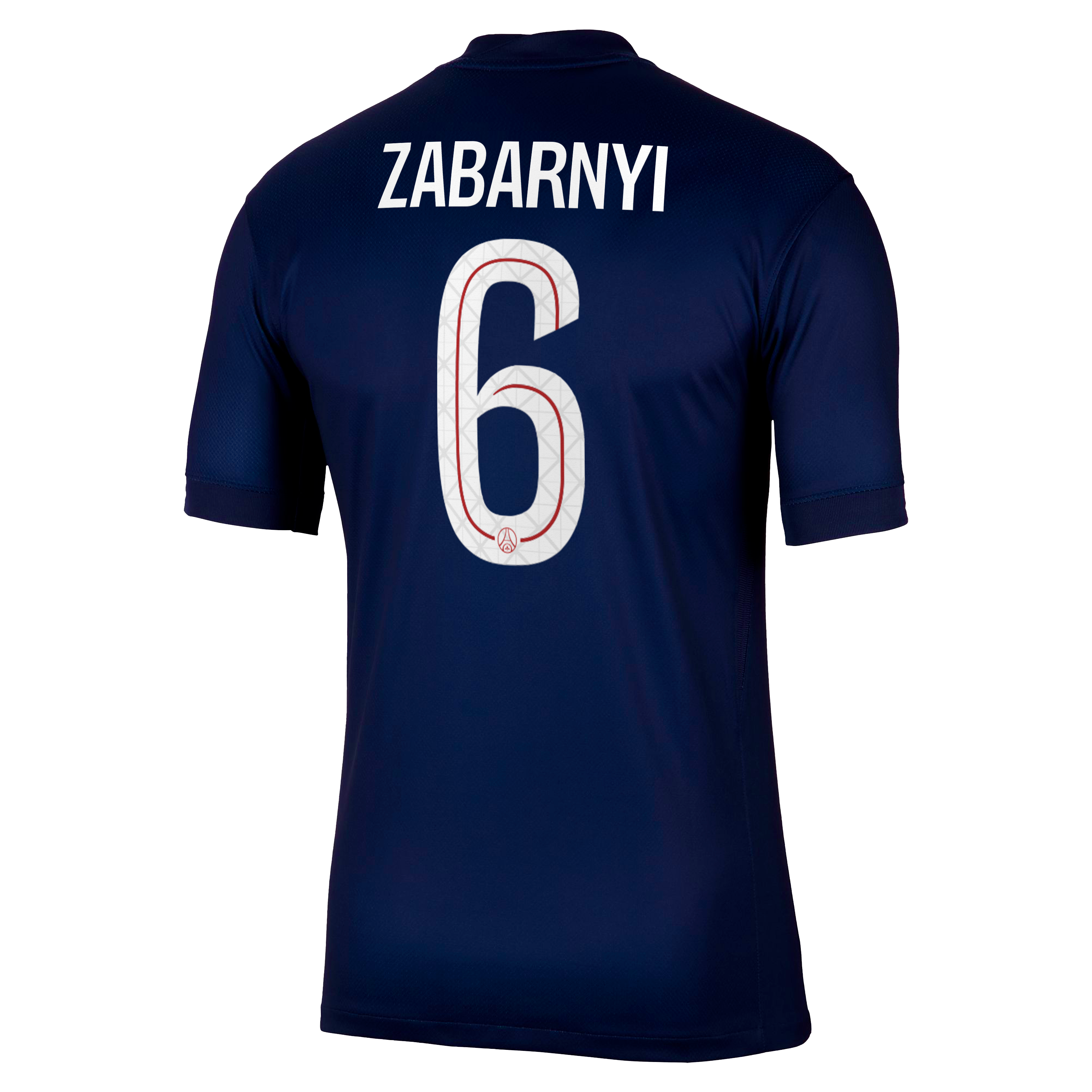 PSG Nike Home Stadium Shirt 2025-26 with Cup printing Zabarnyi 6, , rebel_hi-res