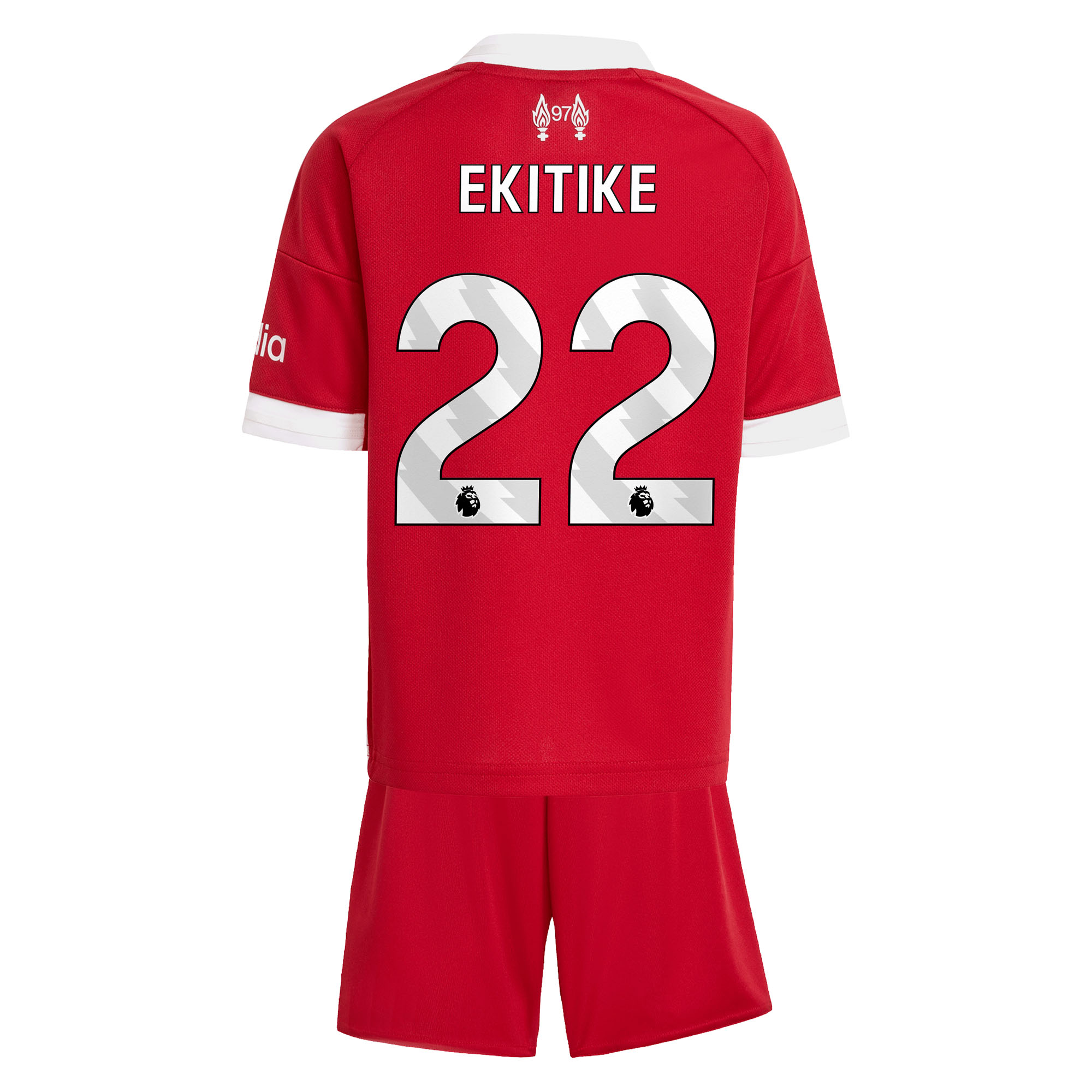 Liverpool adidas Home Minikit 2025-26 with Ekitike 22 printing, , rebel_hi-res