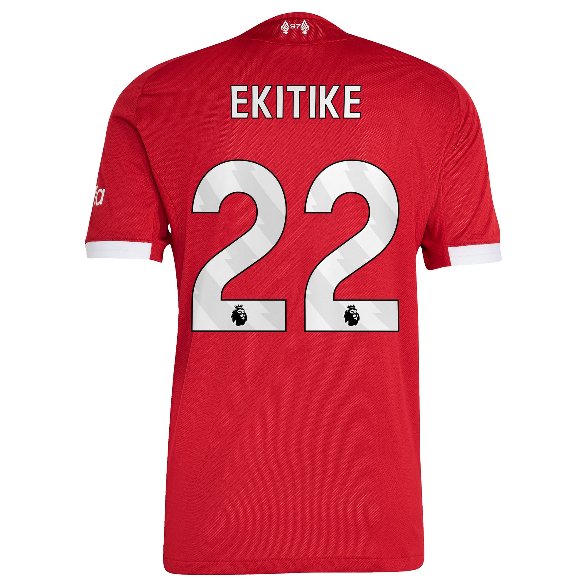 Liverpool adidas Home Authentic Shirt 2025-26 with Ekitike 22 printing, , rebel_hi-res