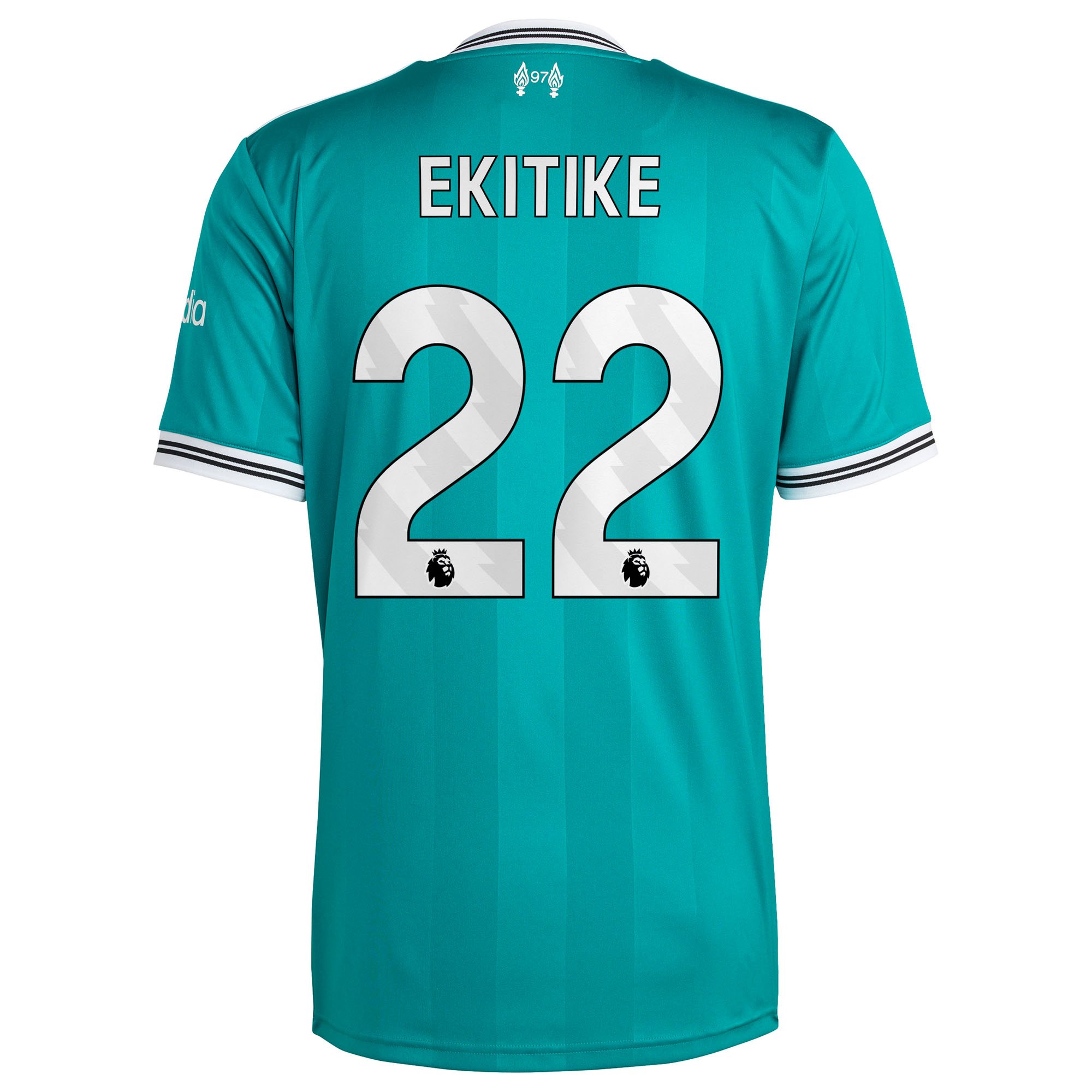 Liverpool adidas Third Shirt 2025-26 with Ekitike 22 printing, , rebel_hi-res