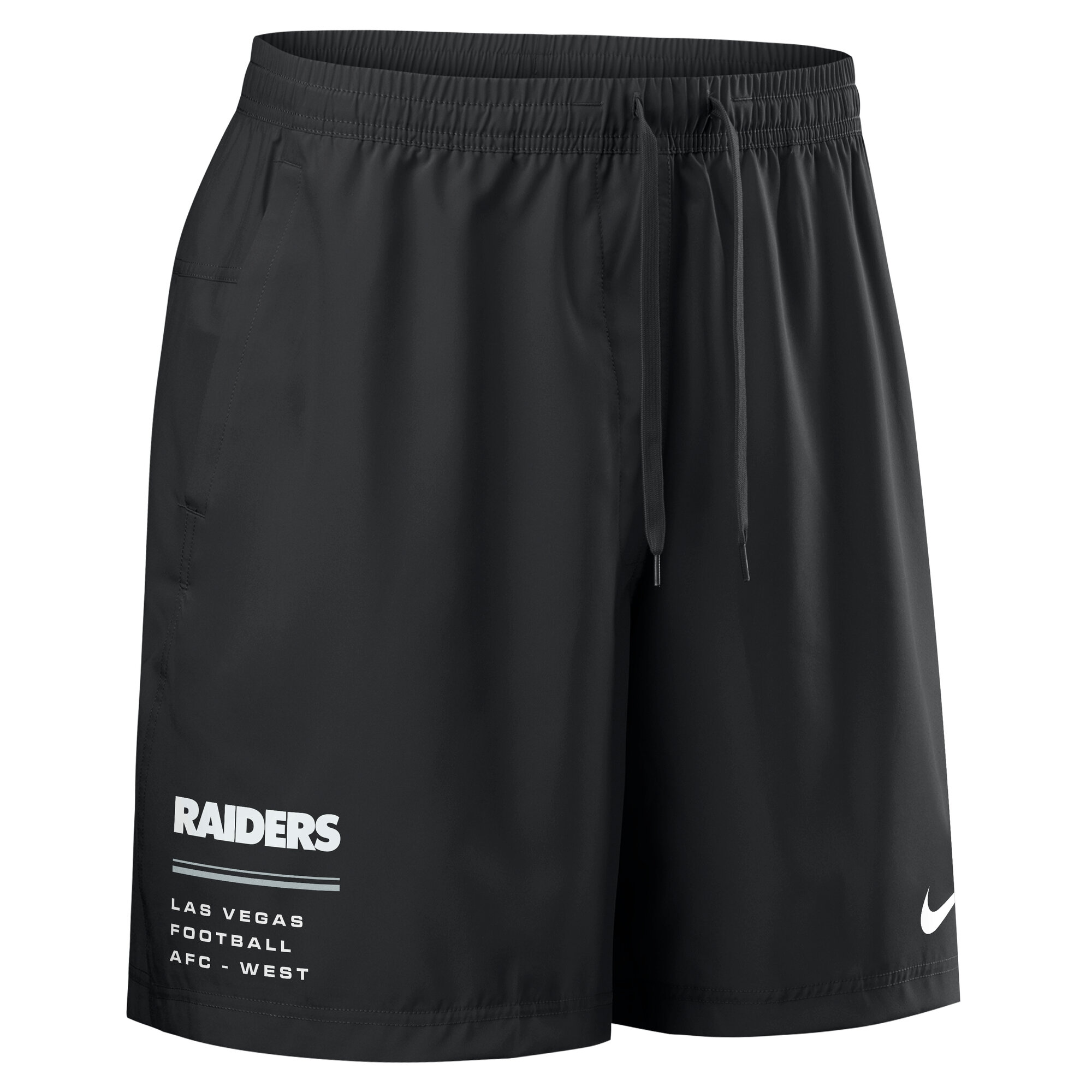 Las Vegas Raiders Team Logo Nike Dri-FIT Woven 7" Short - Mens, , rebel_hi-res