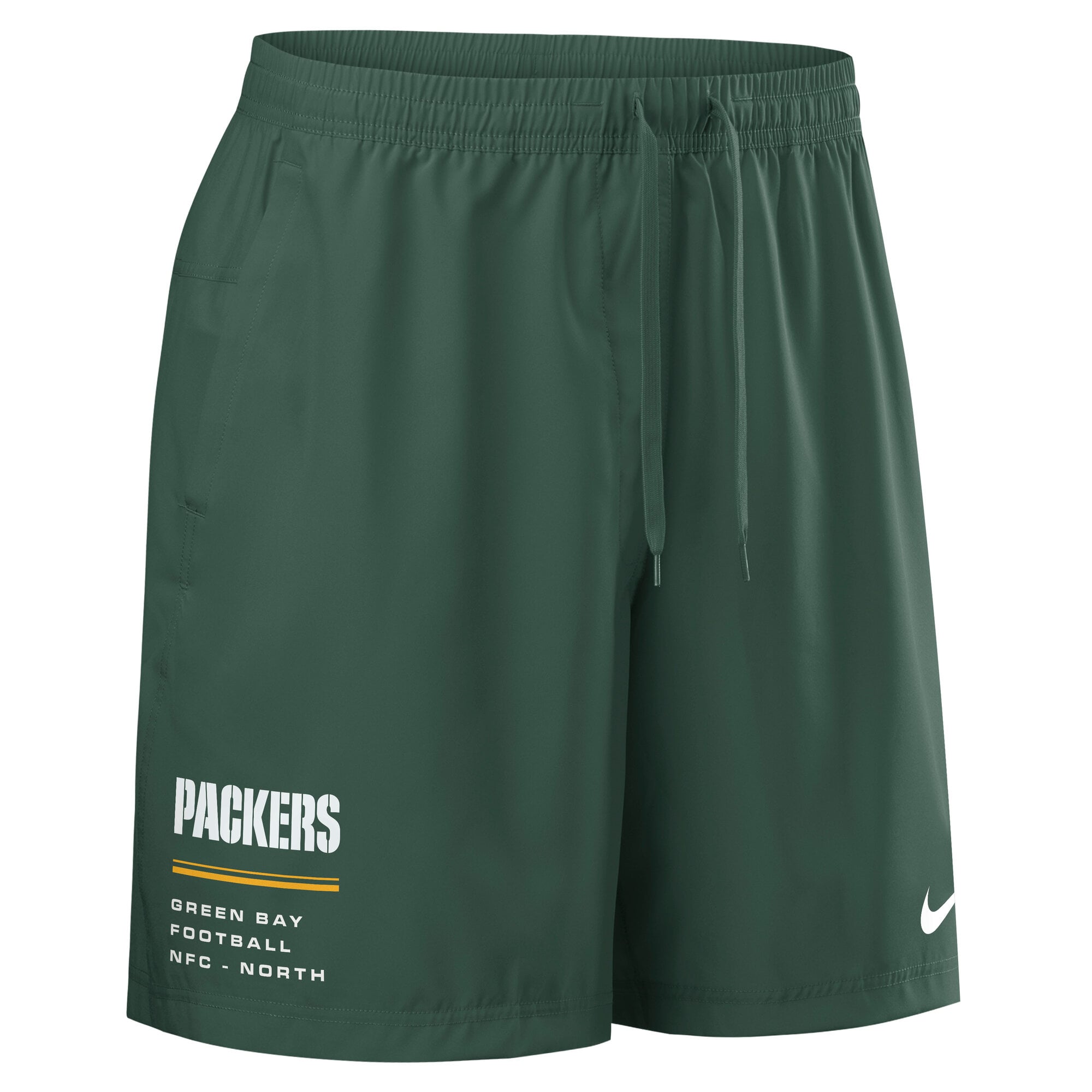 Green Bay Packers Team Logo Nike Dri-FIT Woven 7" Short - Mens, , rebel_hi-res