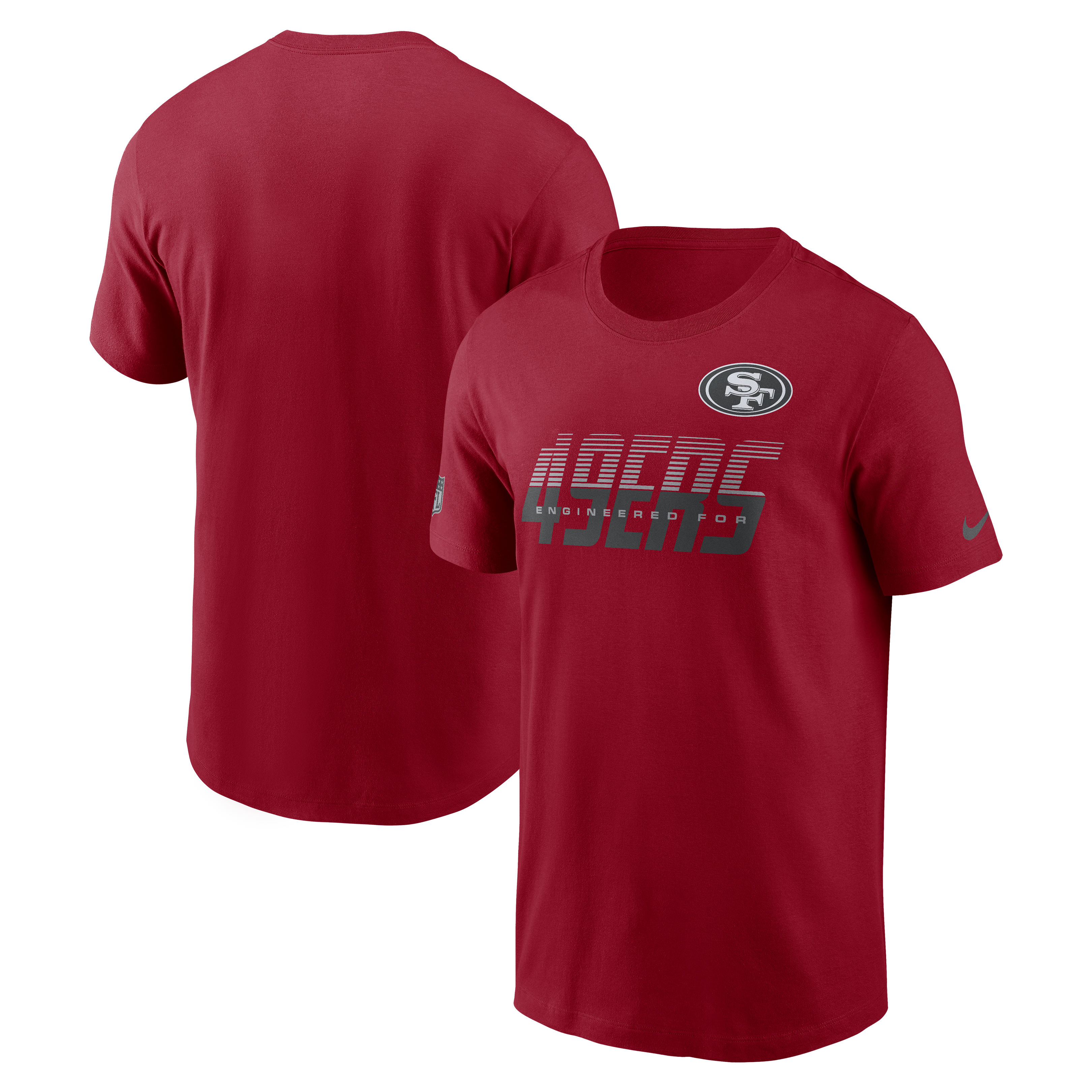 San Francisco 49ers Nike Dri-Fit Team Issue Crew T-Shirt - Mens, , rebel_hi-res