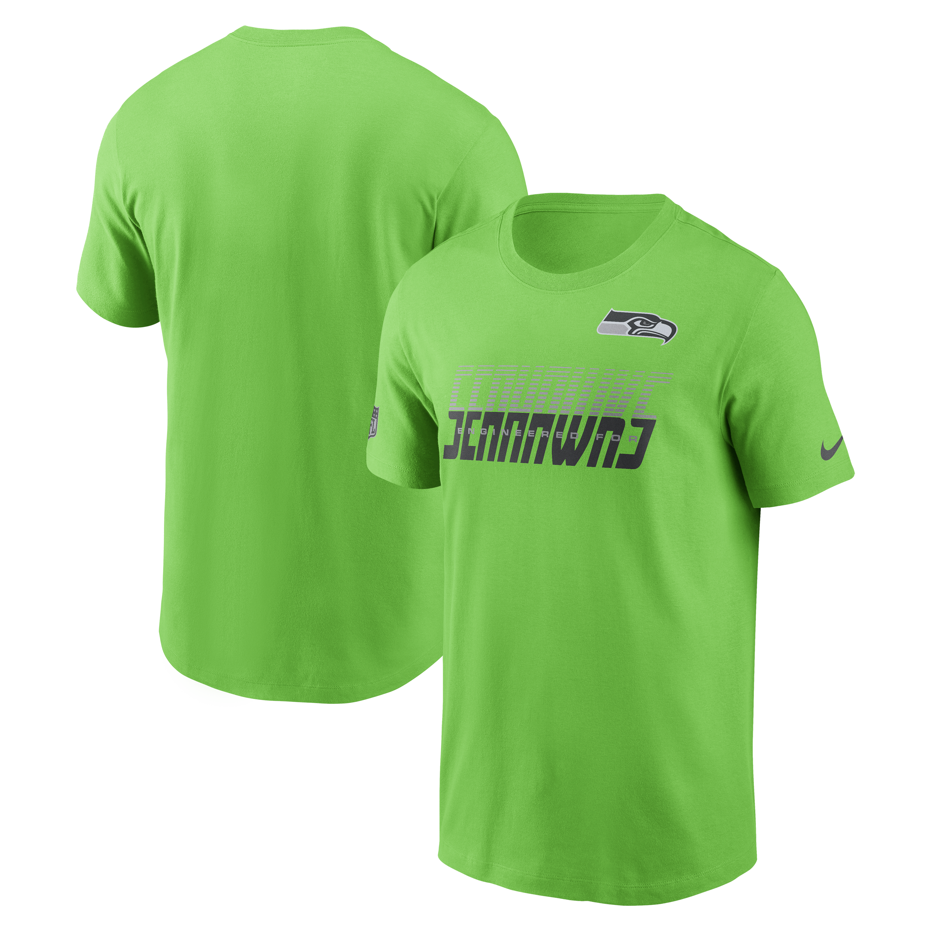Seattle Seahawks Nike Dri-Fit Team Issue Crew T-Shirt - Mens, , rebel_hi-res