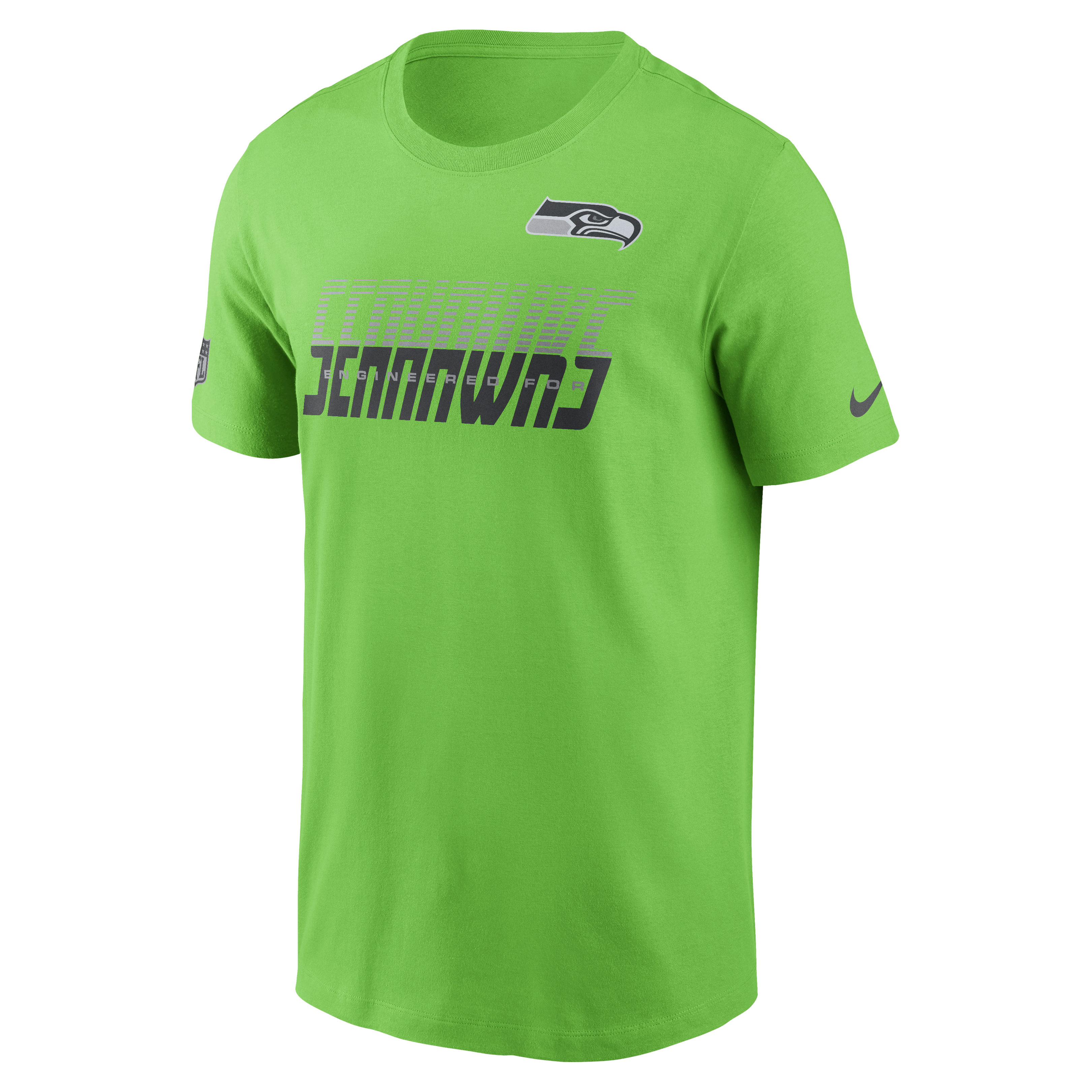 Seattle Seahawks Nike Dri-Fit Team Issue Crew T-Shirt - Mens, , rebel_hi-res