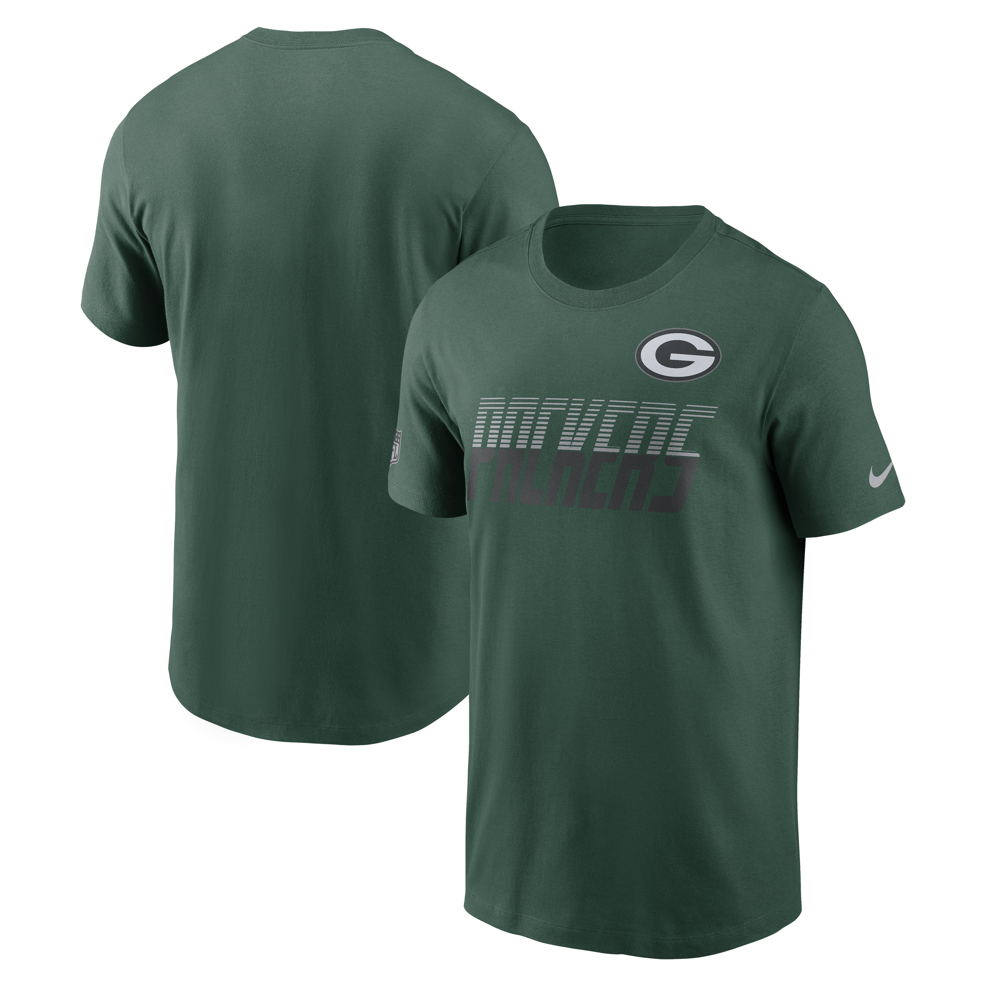 Green Bay Packers Nike Dri-Fit Team Issue Crew T-Shirt - Mens, , rebel_hi-res