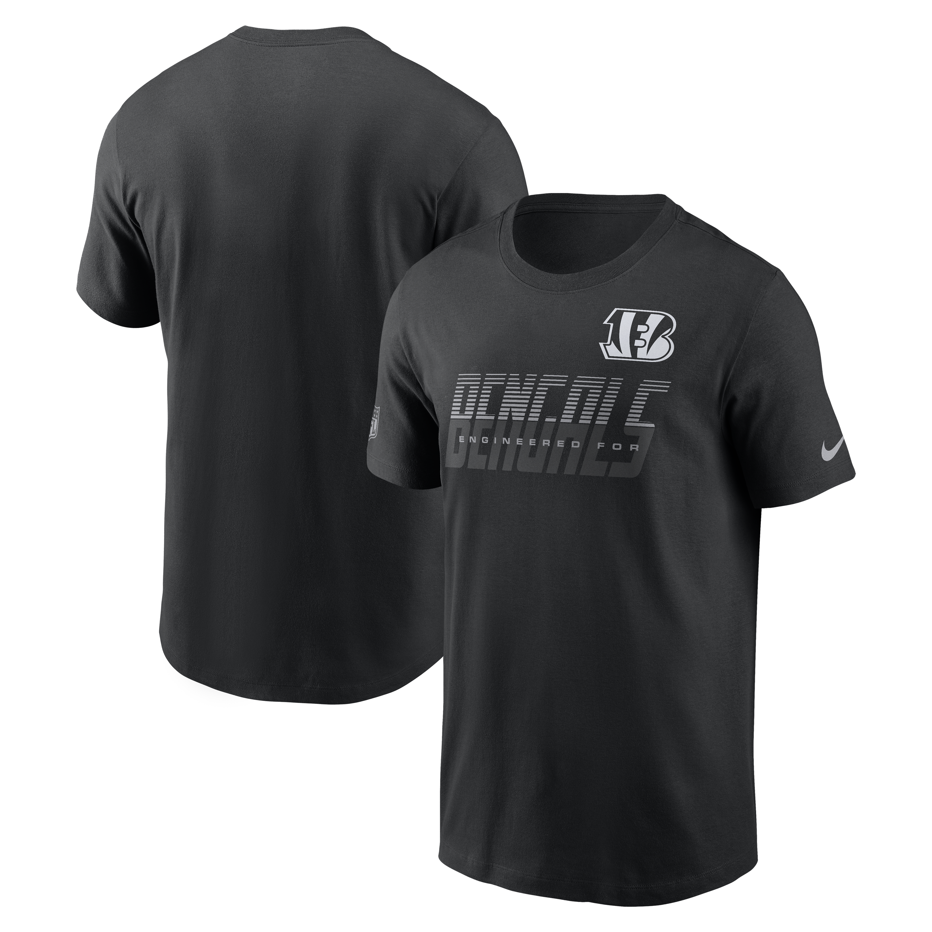 Cincinnati Bengals Nike Dri-Fit Team Issue Crew T-Shirt - Mens, , rebel_hi-res