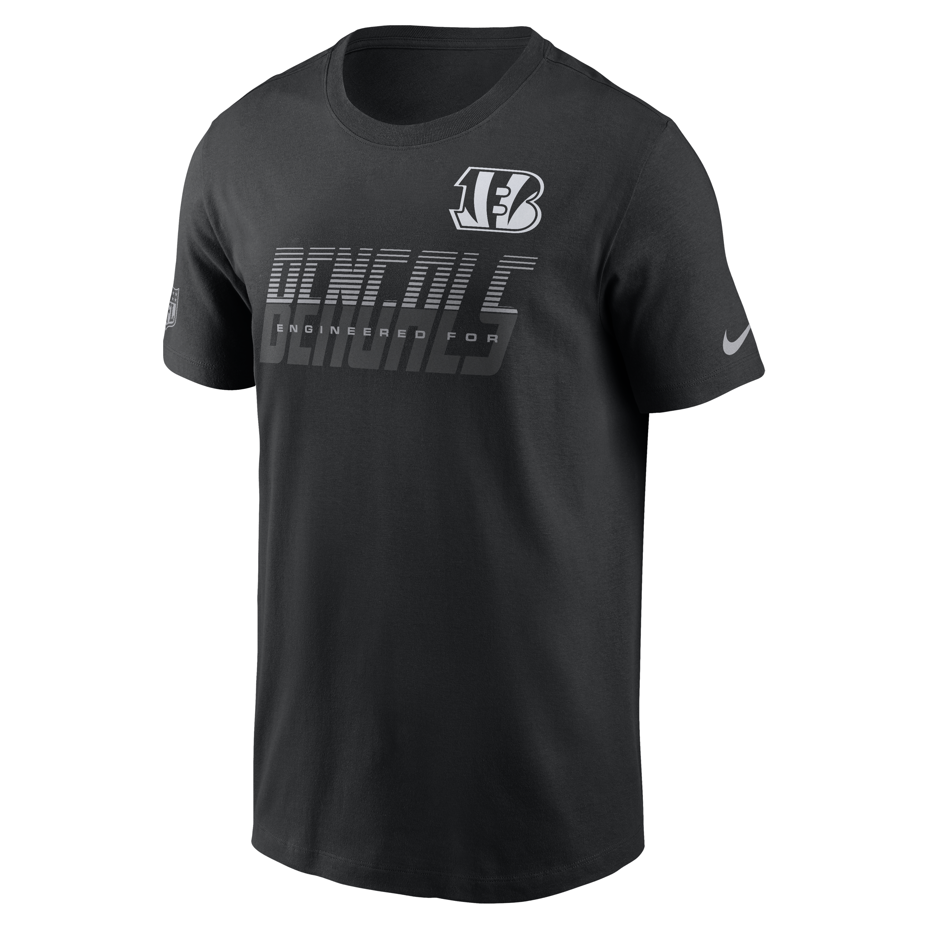 Cincinnati Bengals Nike Dri-Fit Team Issue Crew T-Shirt - Mens, , rebel_hi-res