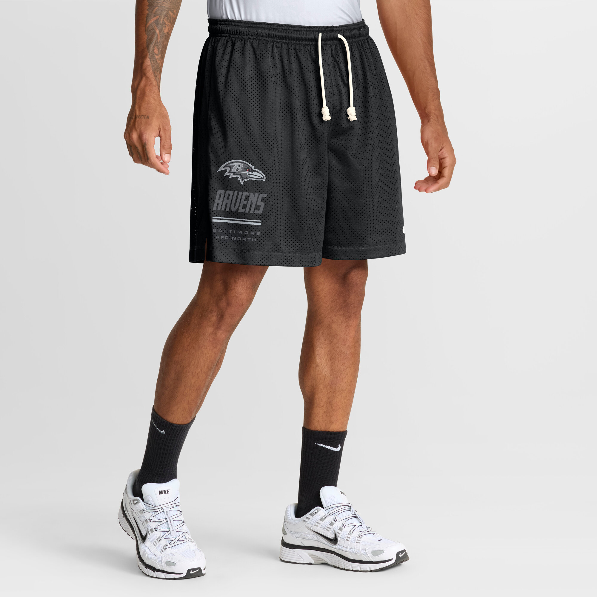 Baltimore Ravens Nike Dri-FIT Knit Shorts &ndash; Mens, , rebel_hi-res