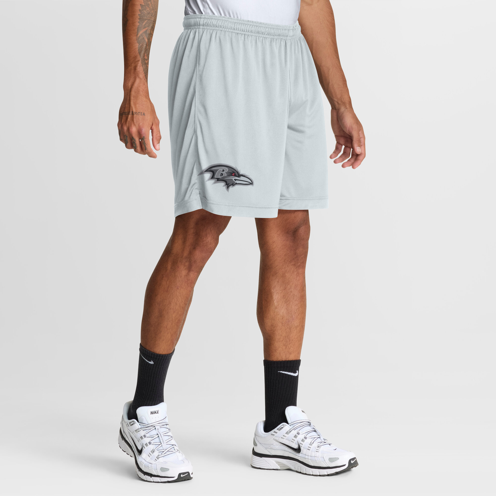 Baltimore Ravens Nike Dri-FIT Knit Shorts &ndash; Mens, , rebel_hi-res
