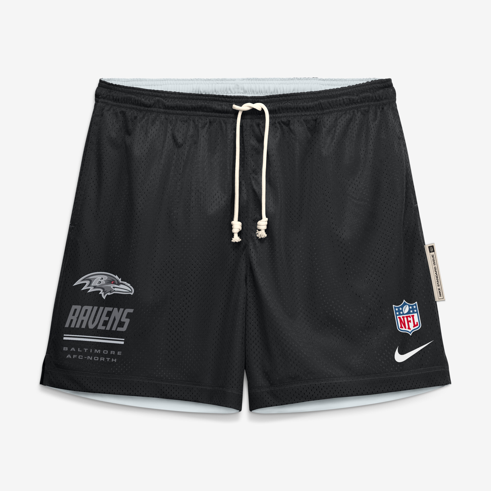 Baltimore Ravens Nike Dri-FIT Knit Shorts &ndash; Mens, , rebel_hi-res