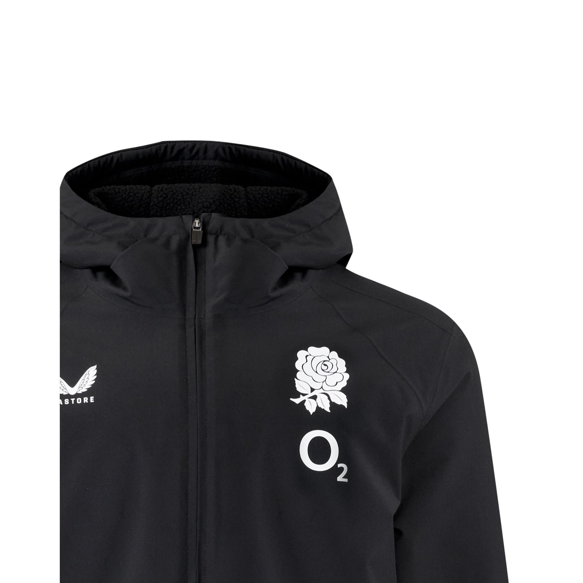 England Rugby Performance Thermal Robe - Black - Unisex, , rebel_hi-res