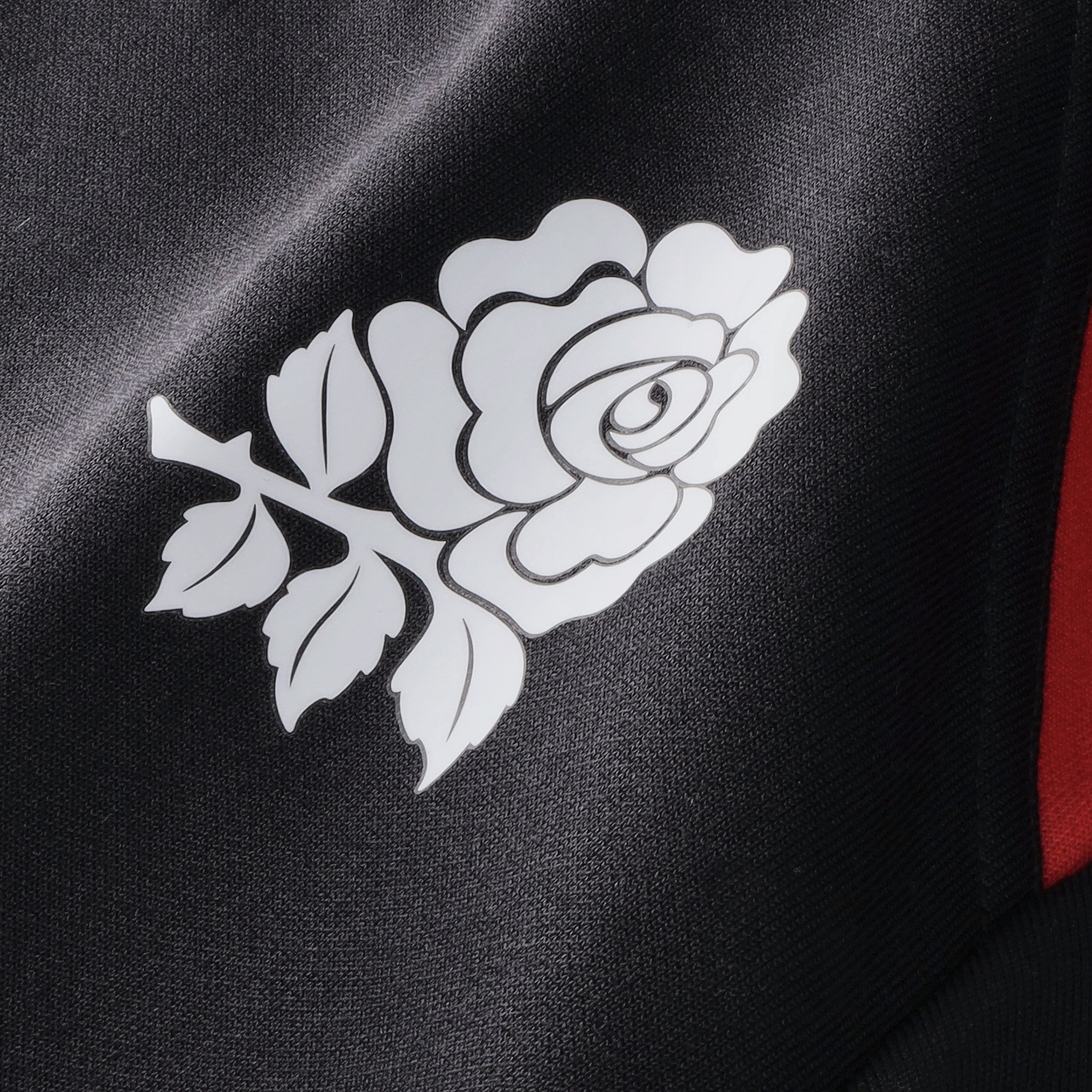England Rugby Contact Short Sleeve Jersey - Black, , rebel_hi-res