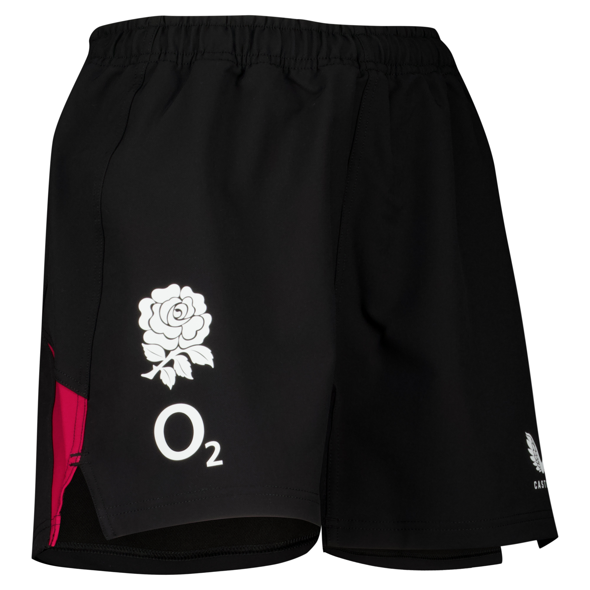 England Rugby Contact Short - Black - Womens, , rebel_hi-res