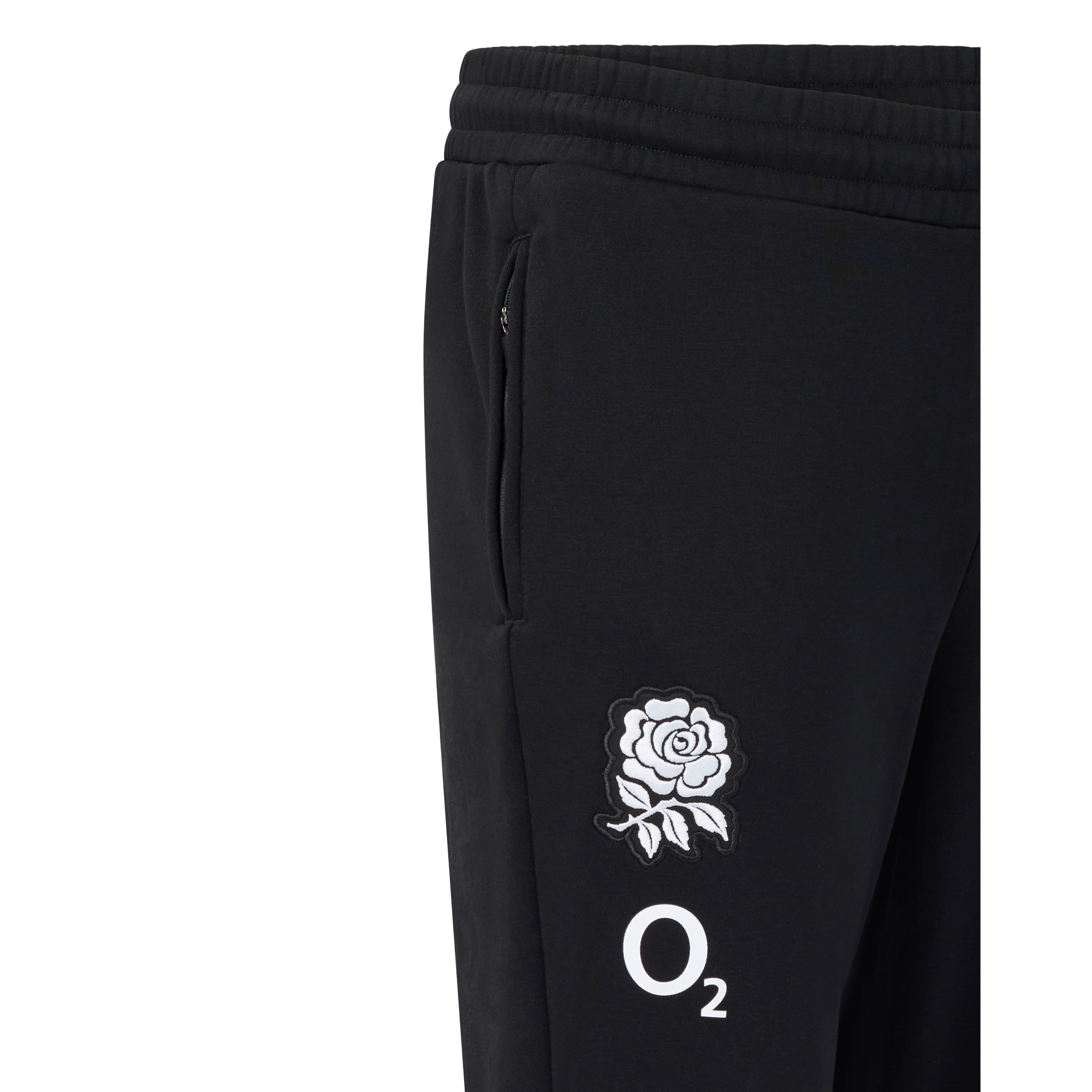 England Rugby Adapt Fleece Joggers - Black - Mens, , rebel_hi-res