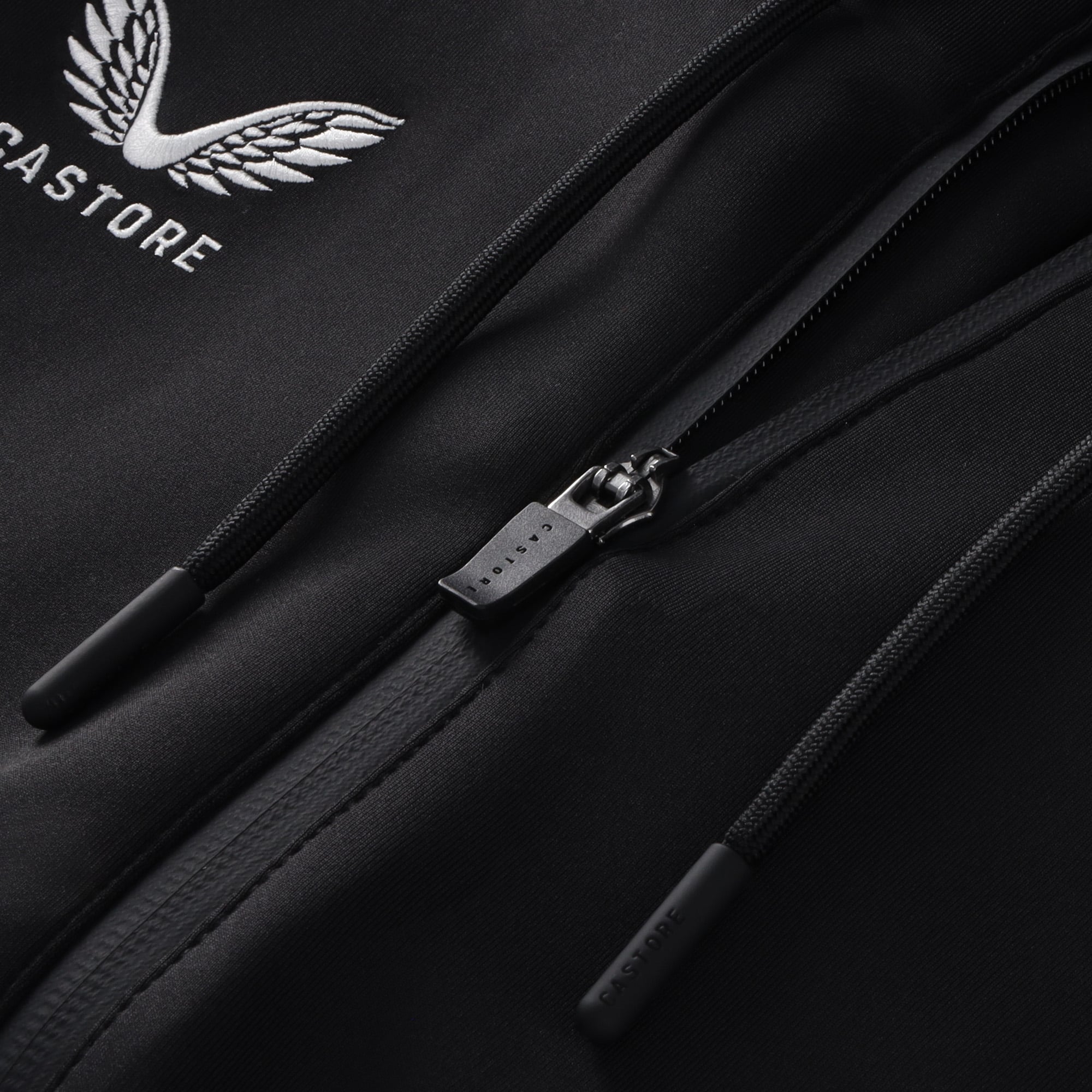 England Rugby Adapt Full Zip Hoodie - Black, , rebel_hi-res