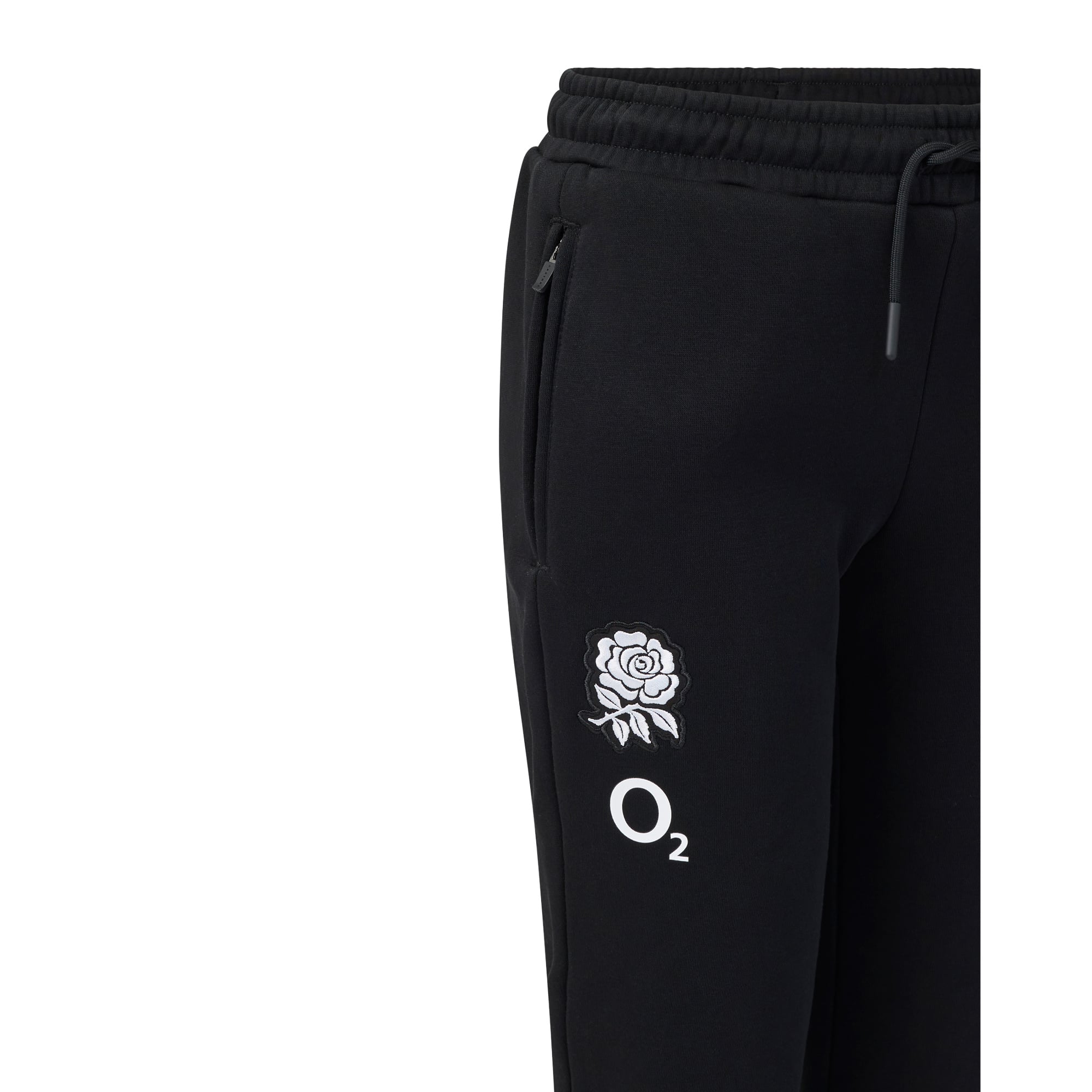 England Rugby Adapt Fleece Joggers - Black - Junior, , rebel_hi-res