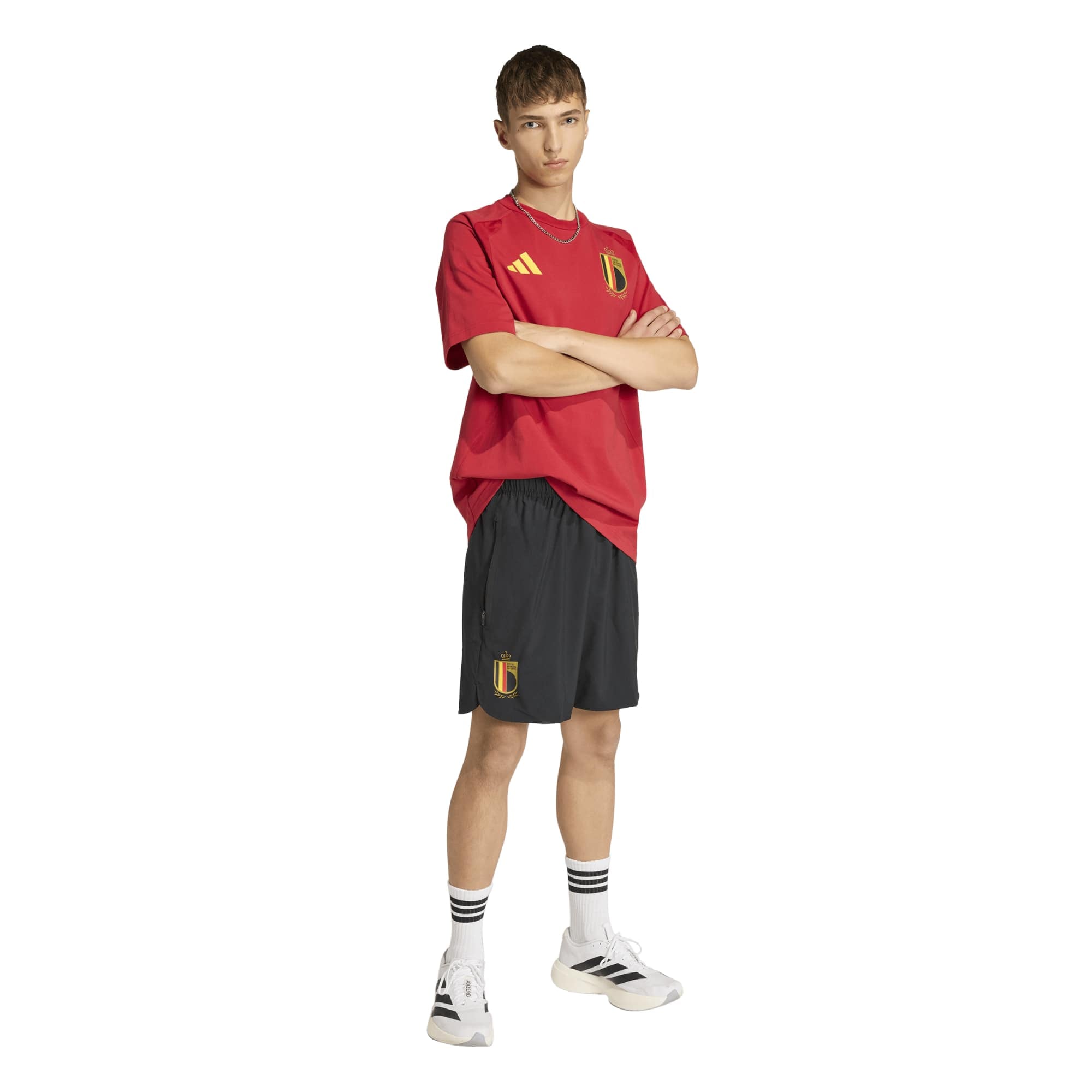 Belgium adidas Tiro Travel Shorts - Black, , rebel_hi-res
