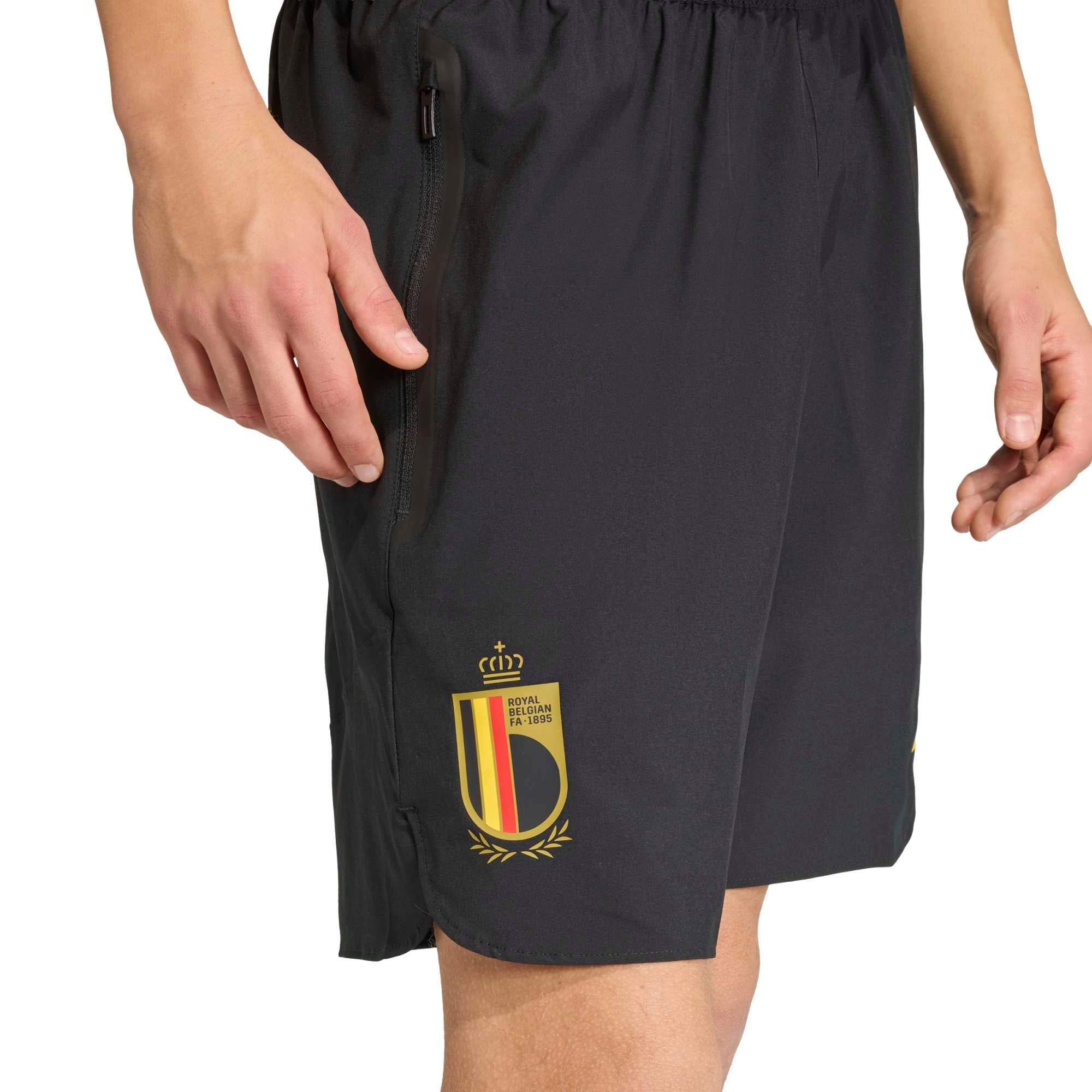 Belgium adidas Tiro Travel Shorts - Black, , rebel_hi-res