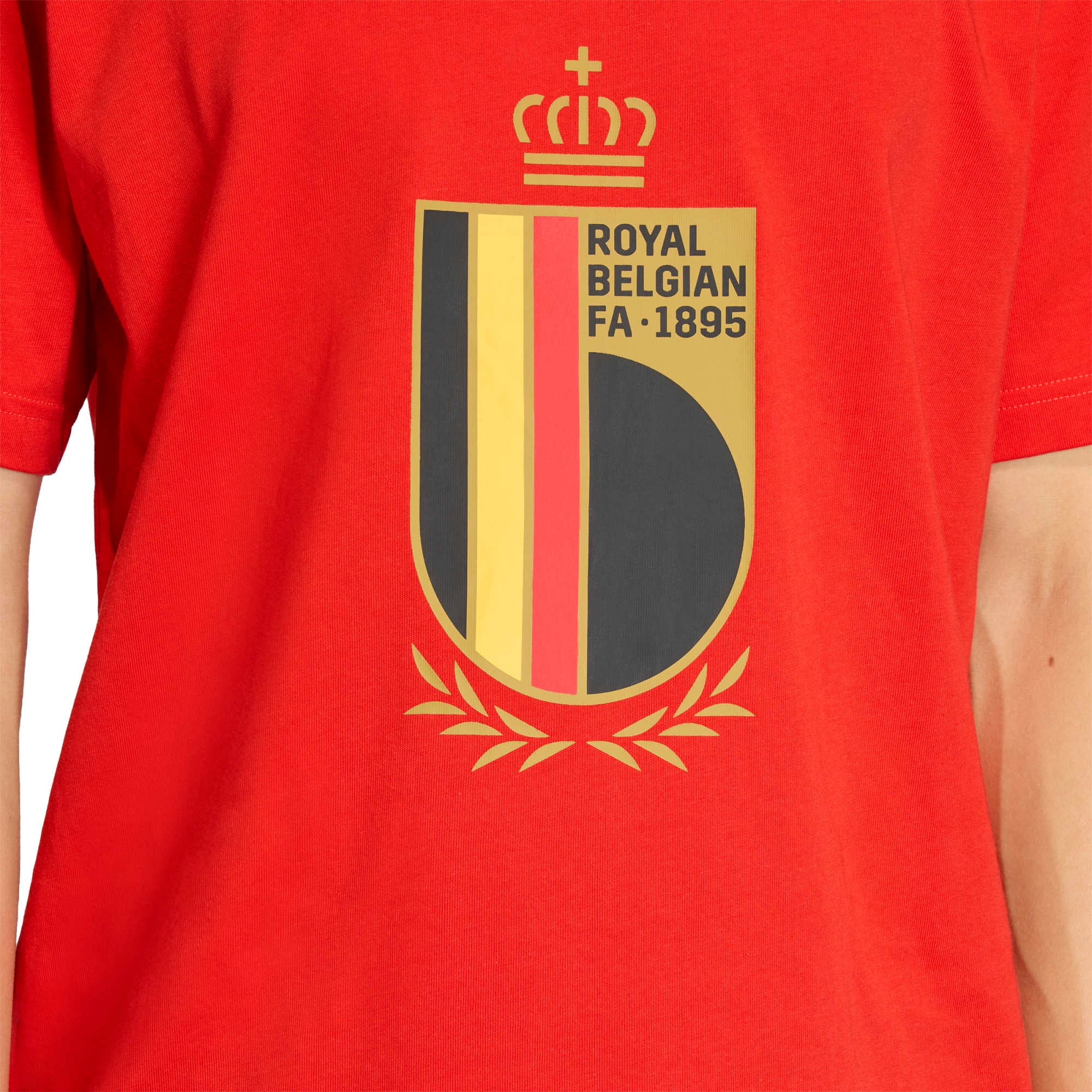 Belgium adidas DNA Graphic T-Shirt - Red, , rebel_hi-res