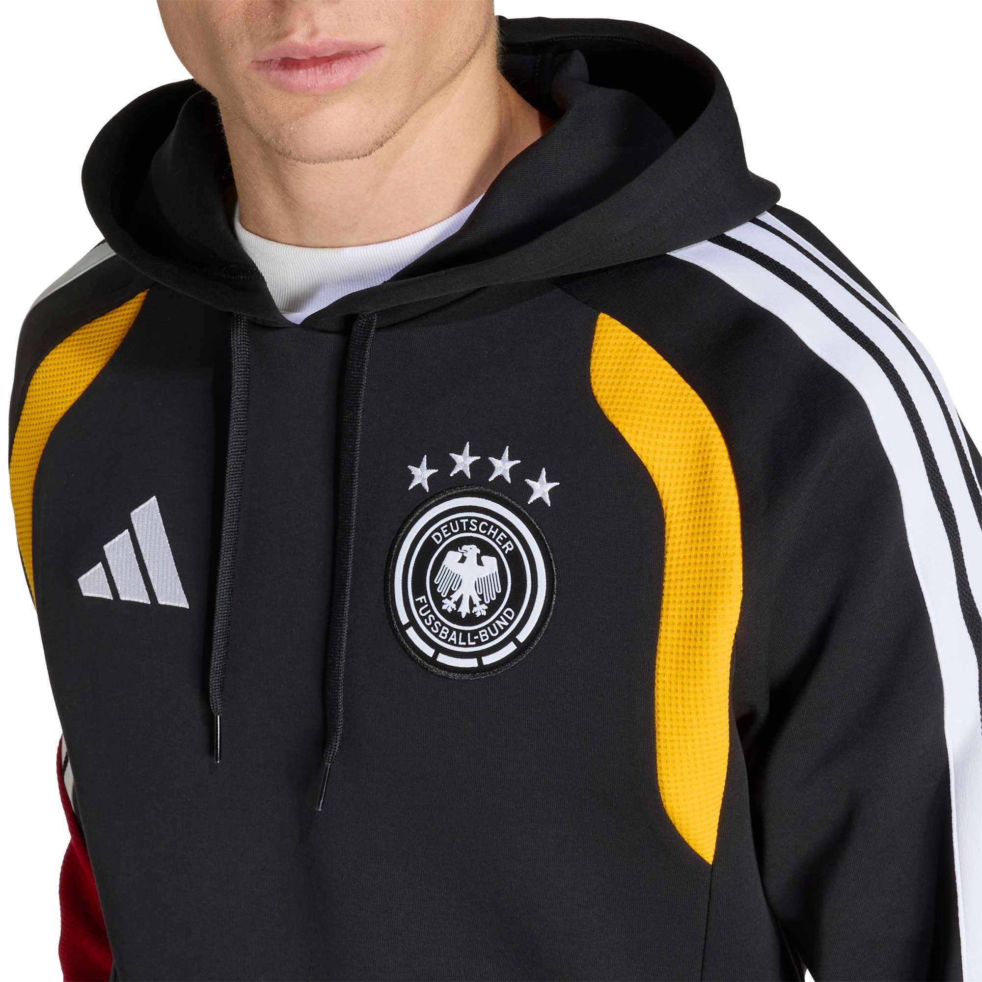 Germany National Team adidas Training Hoodie - Black, , rebel_hi-res