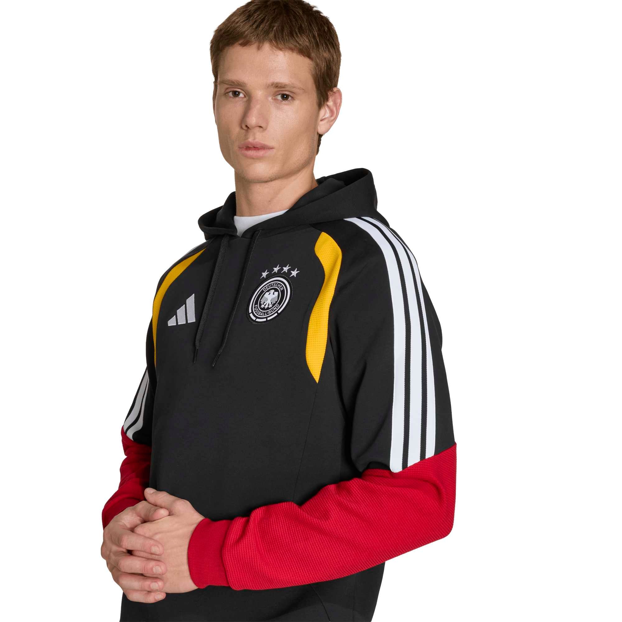 Germany National Team adidas Training Hoodie - Black, , rebel_hi-res